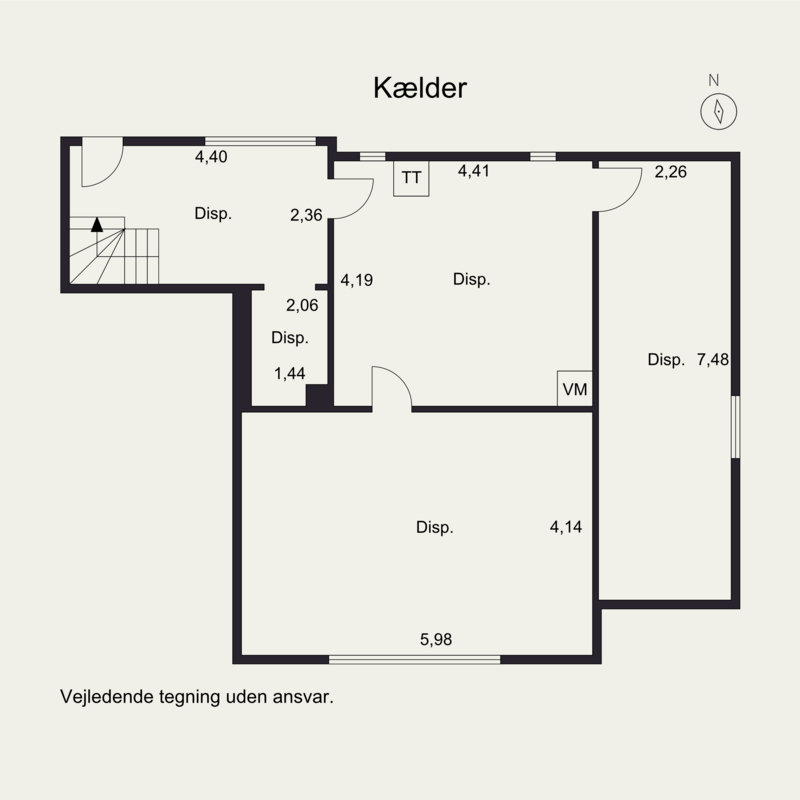 Plantegninger billede af Gormsgade 105, 6700 Esbjerg