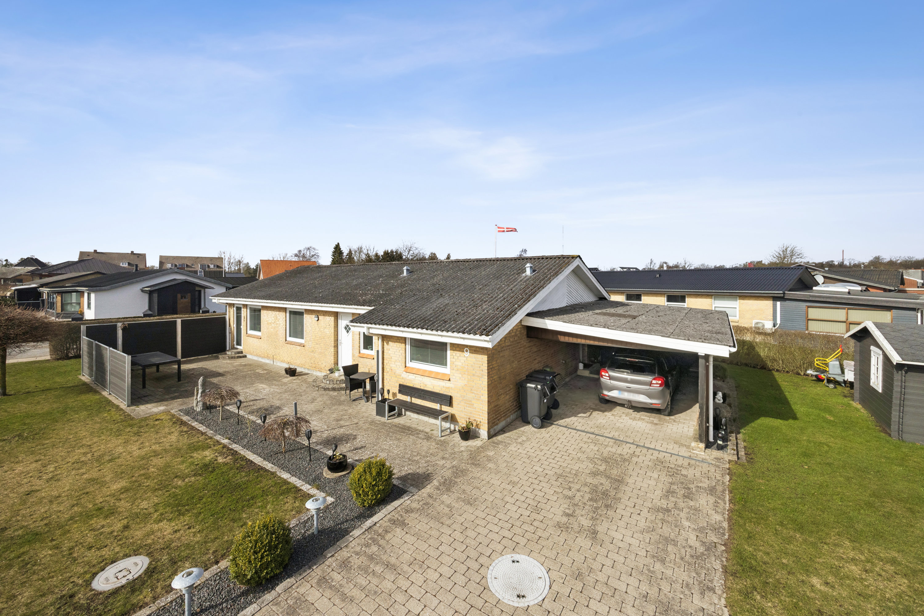 Fremhævet andet billede i fuldskærmstilstand. Billede af Skolegade 9, 9320 Hjallerup