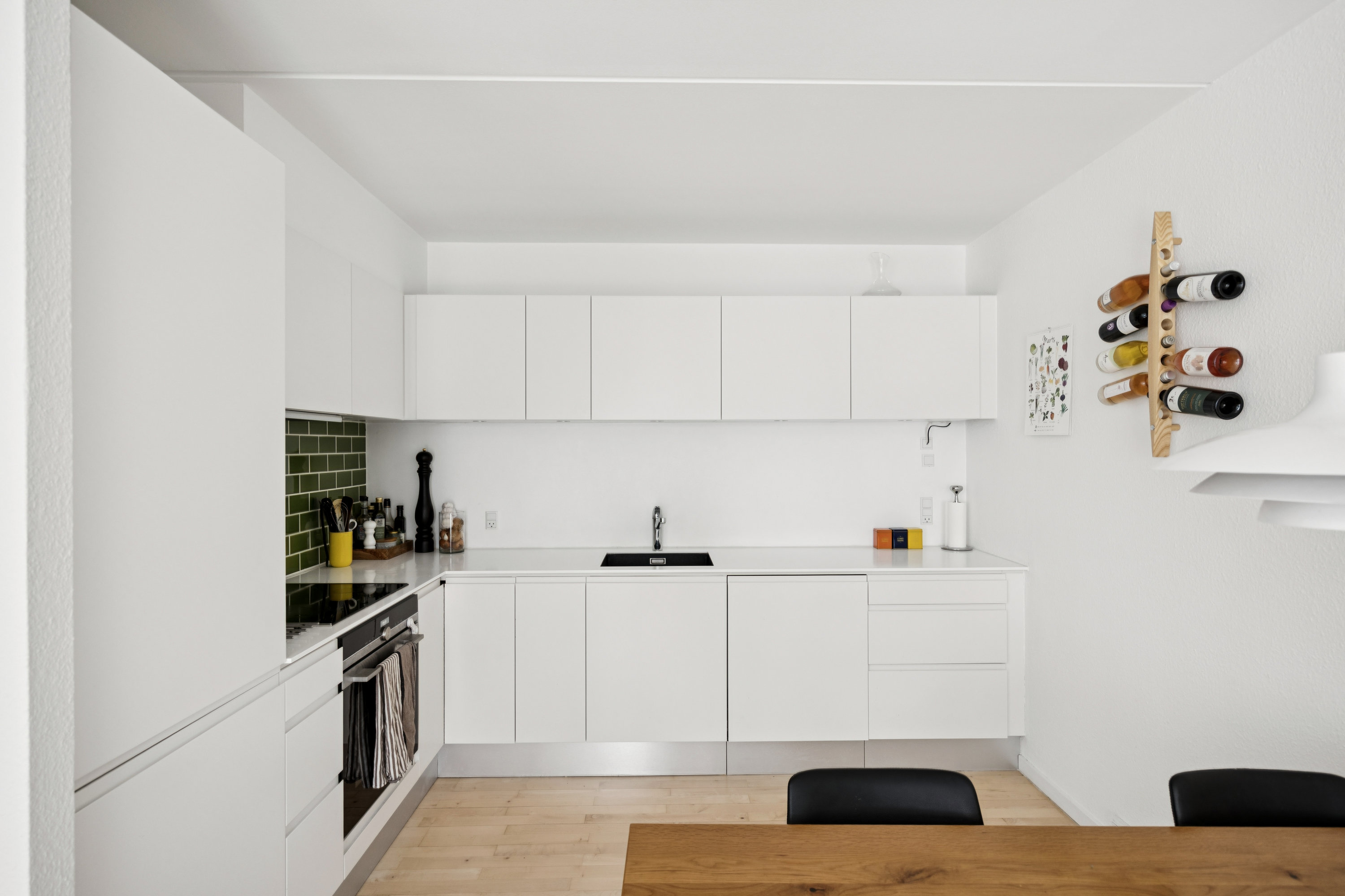 Fremhævet køkken billede i fuldskærmstilstand. Billede af Mariendalsvej 50H, 1. mf., 2000 Frederiksberg