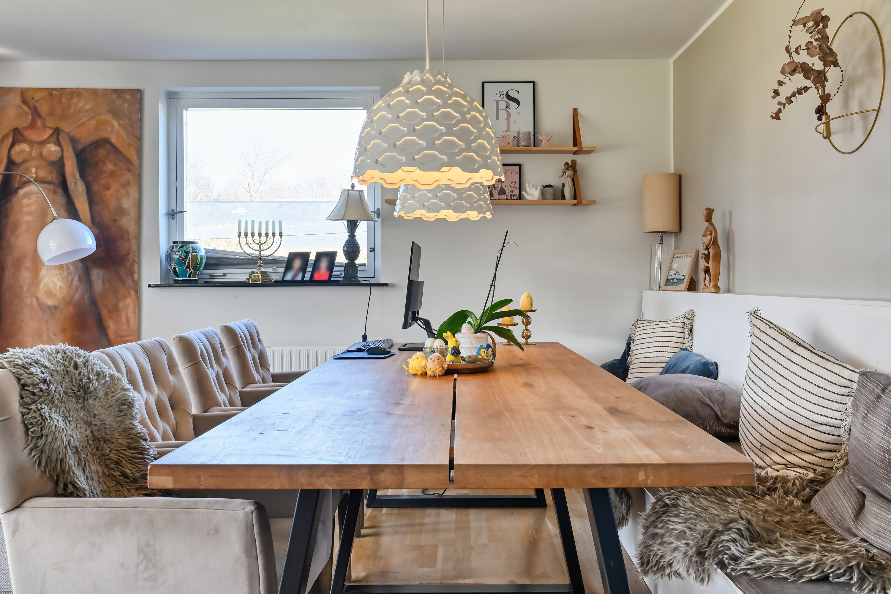 Fremhævet stue billede i fuldskærmstilstand. Billede af Vandværksvej 71, Bangsebro, 4800 Nykøbing F