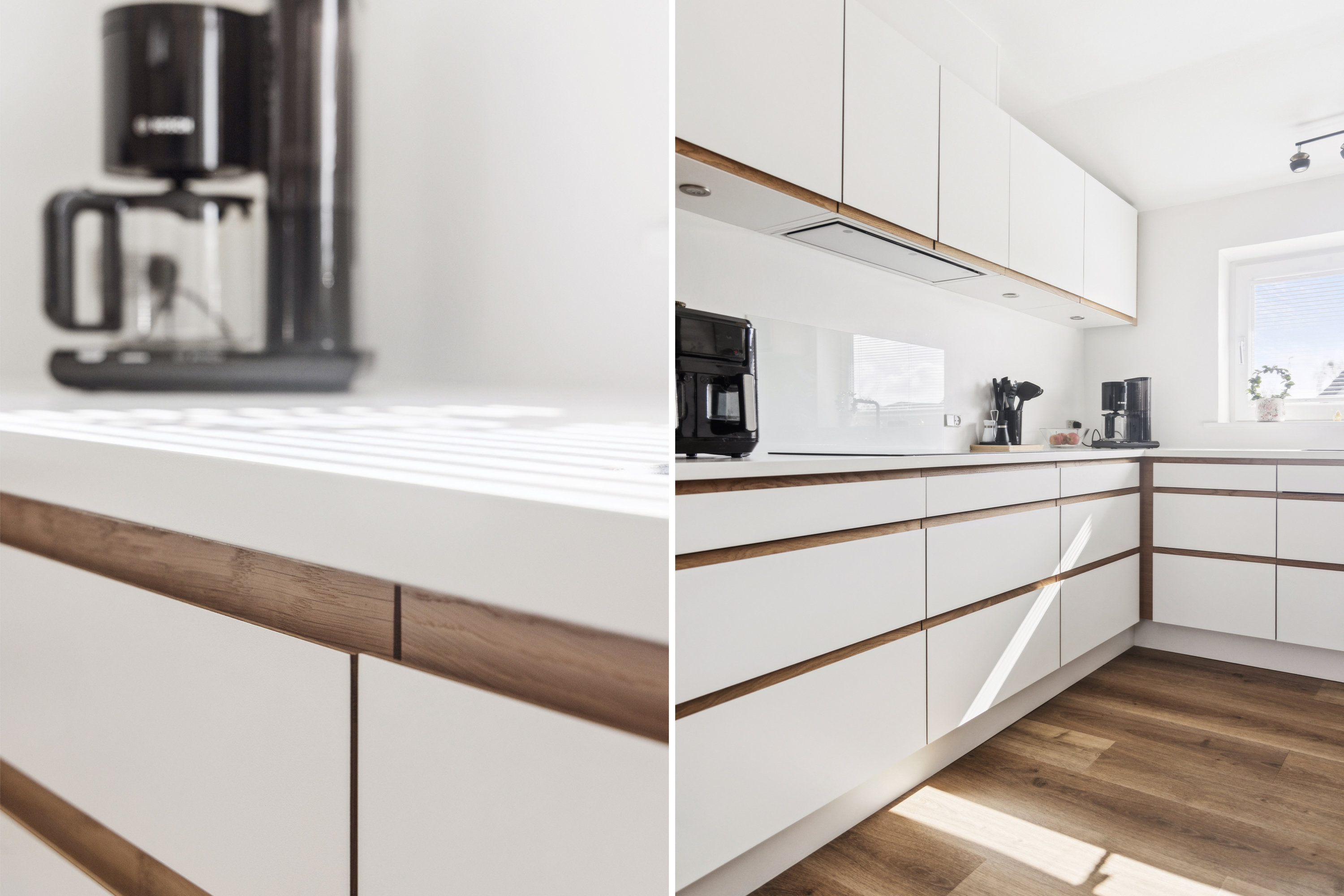 Fremhævet køkken billede i fuldskærmstilstand. Billede af Skolegade 9, 9320 Hjallerup