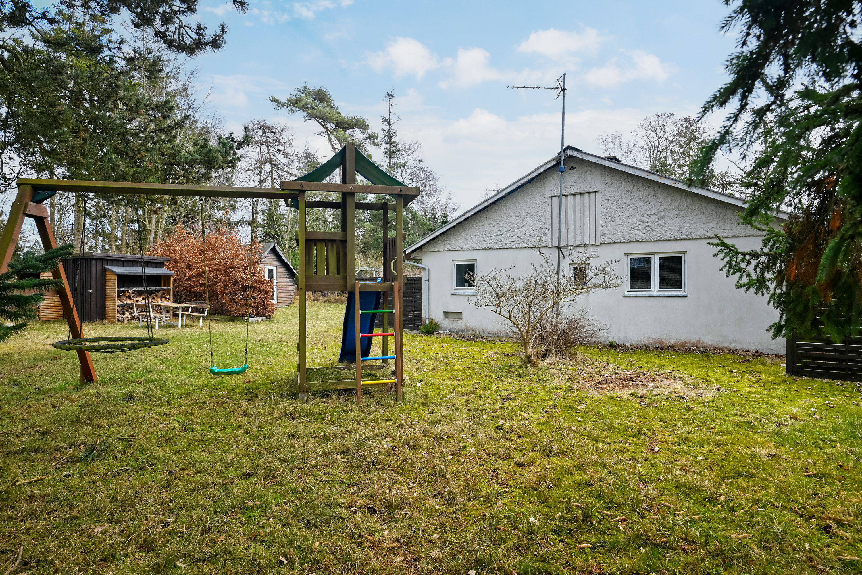 Fremhævet baghave billede i fuldskærmstilstand. Billede af Pionervej 8, Gedesby, 4874 Gedser