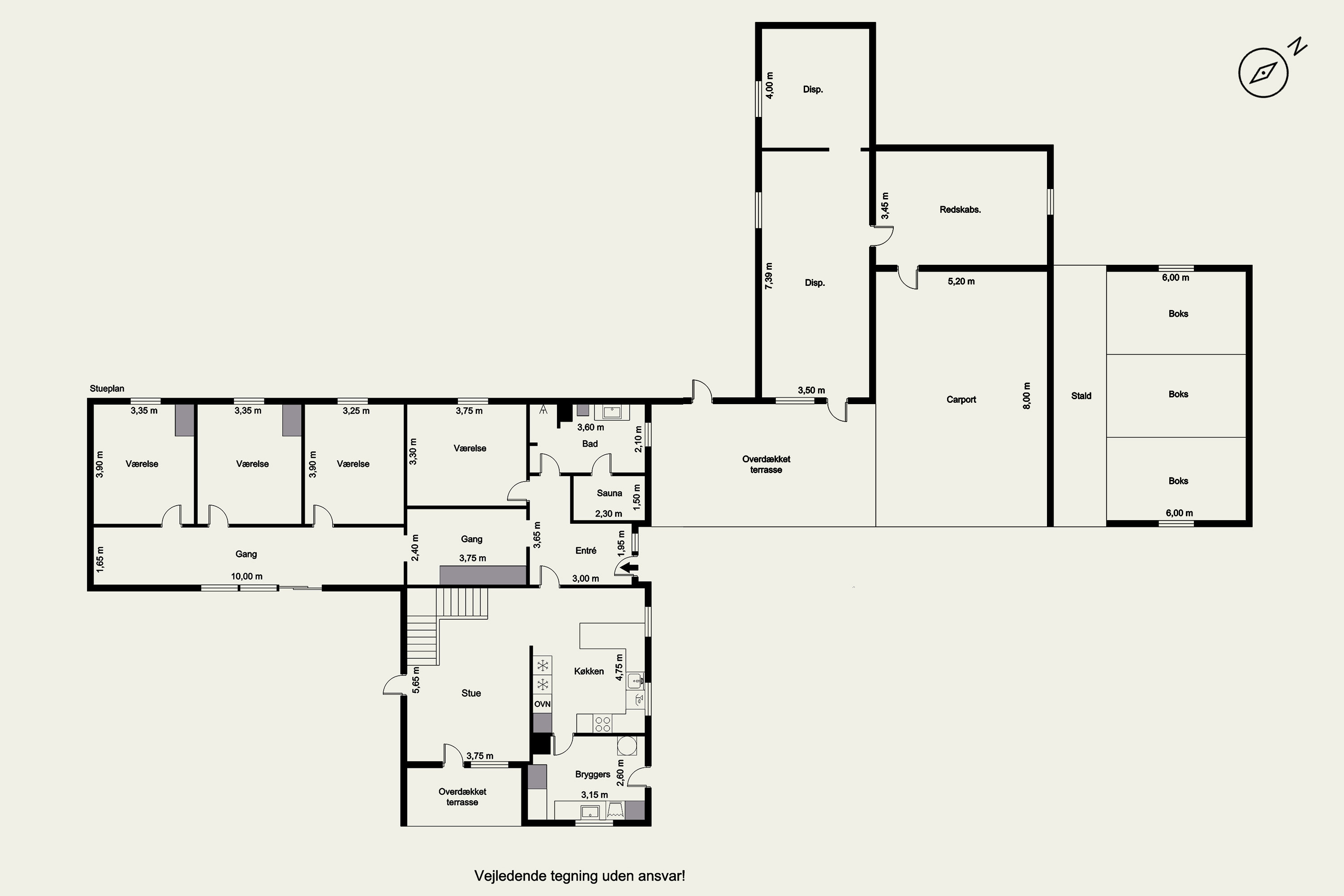 Plantegninger billede af Stenumvej 3, Råsted, 7570 Vemb