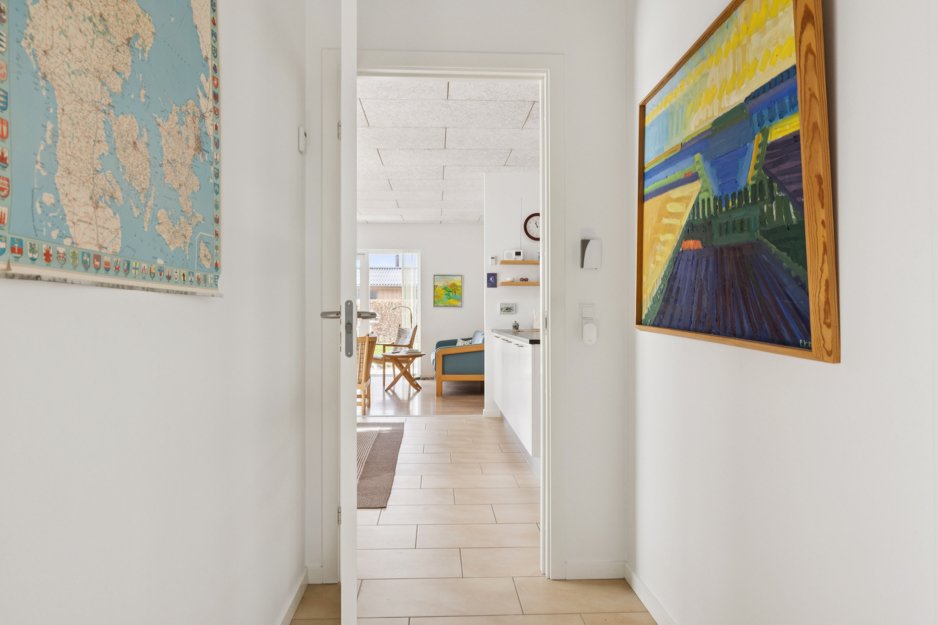 Fremhævet gang billede i fuldskærmstilstand. Billede af Morbærvej 33, 8800 Viborg