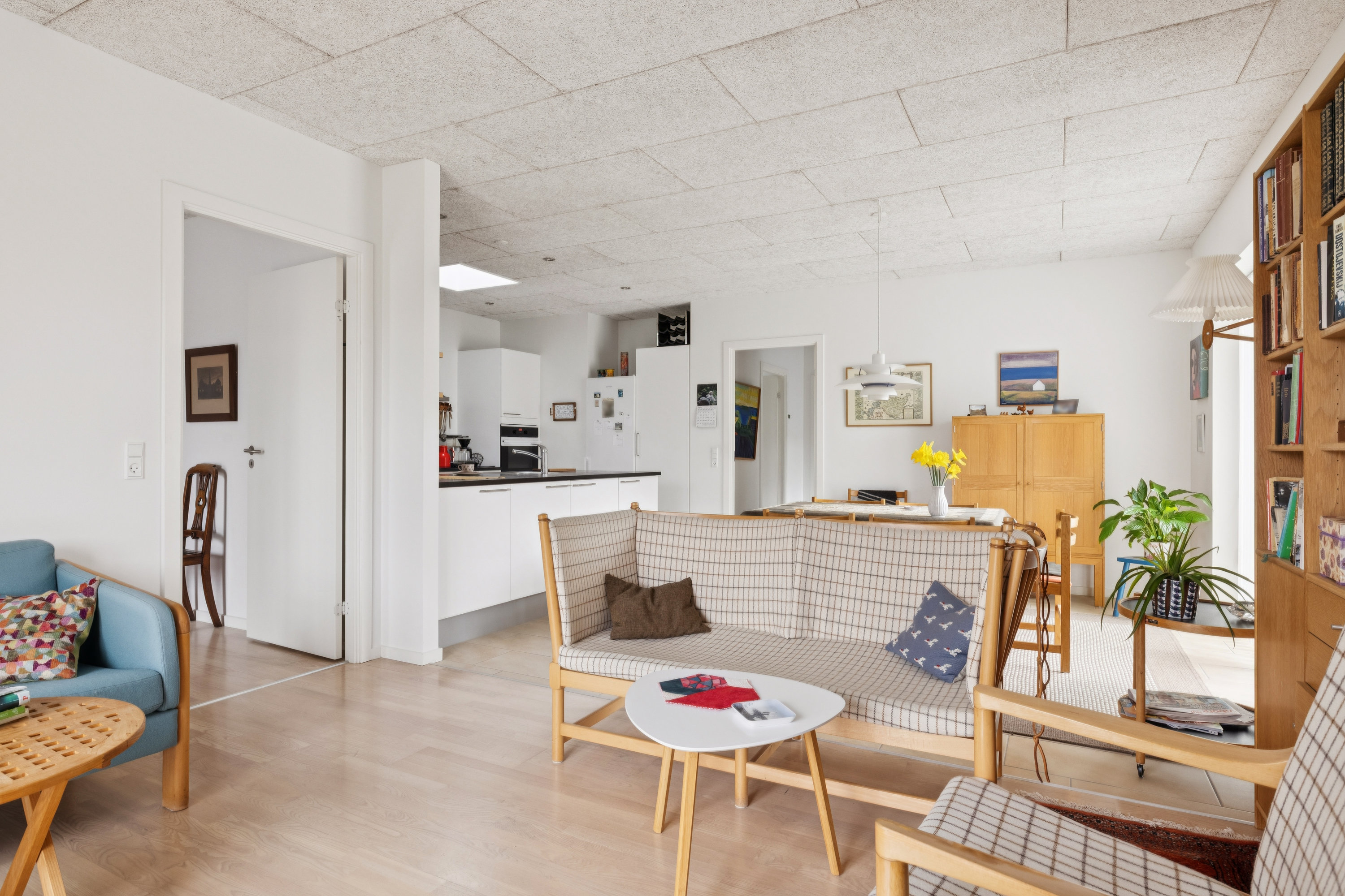 Fremhævet stue billede i fuldskærmstilstand. Billede af Morbærvej 33, 8800 Viborg