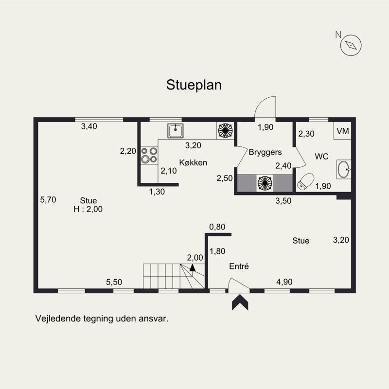 Plantegninger billede af Stenderupvej 169, 6092 Sønder Stenderup