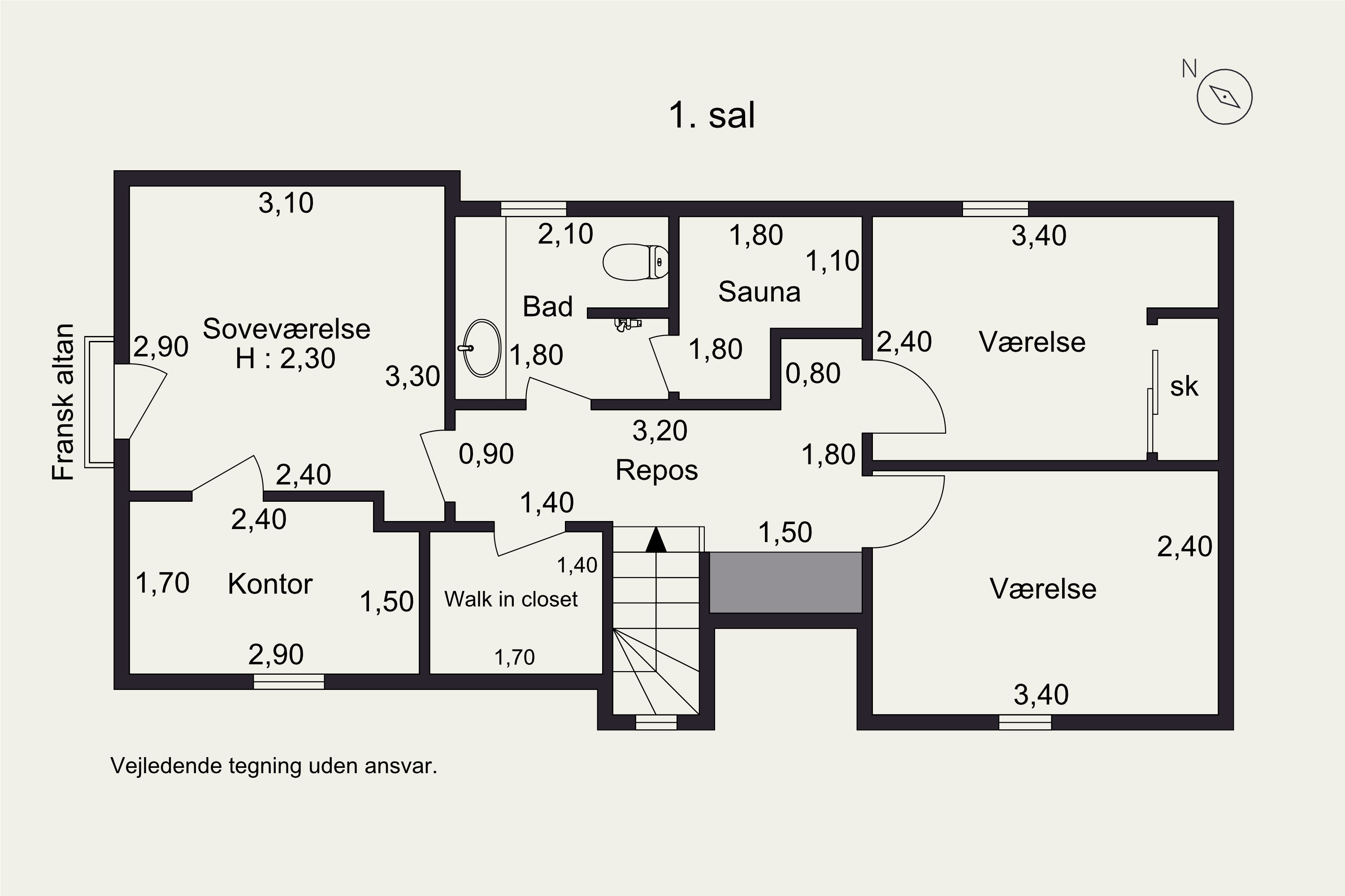 Plantegninger billede af Stenderupvej 169, 6092 Sønder Stenderup