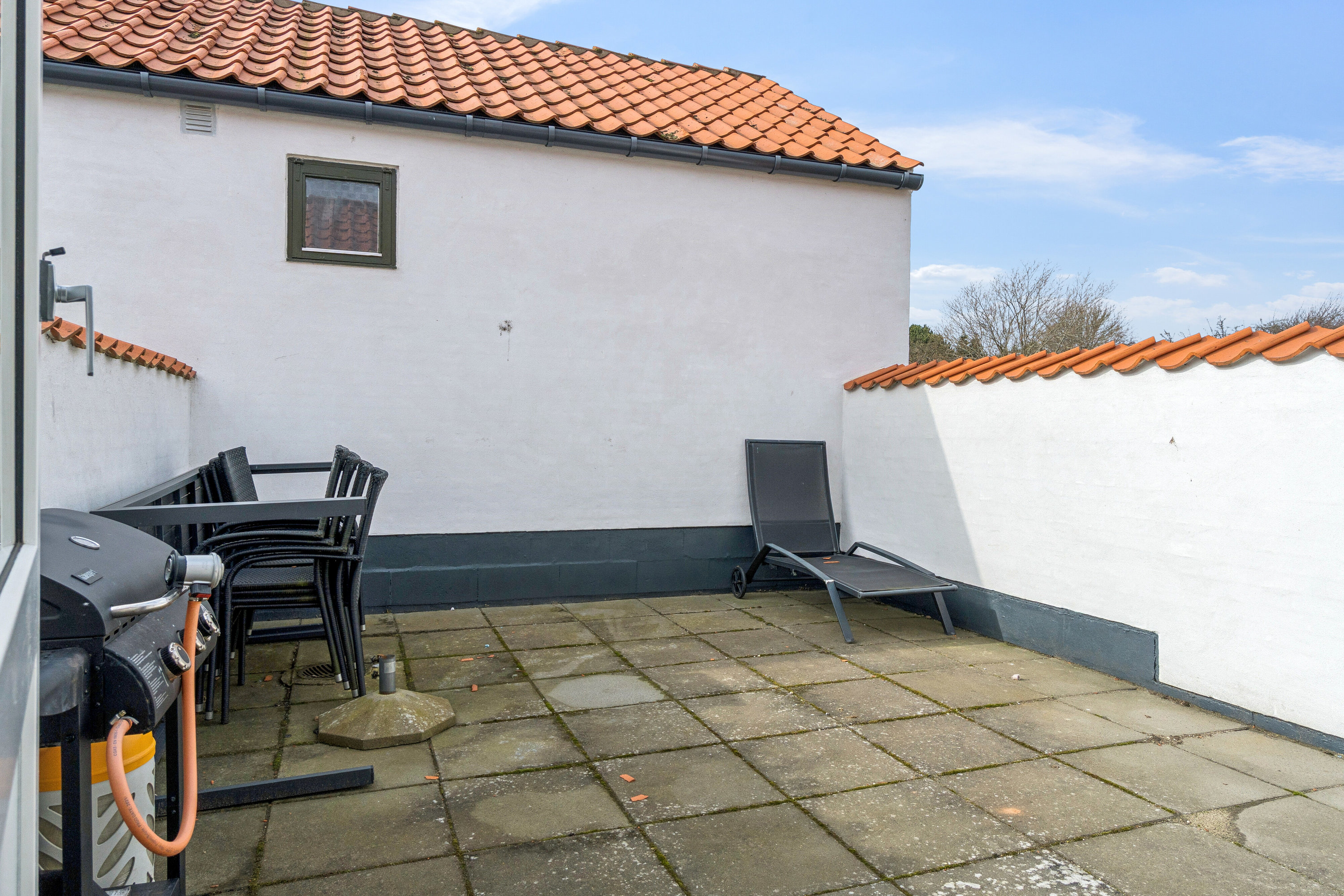 Fremhævet terrasse billede i fuldskærmstilstand. Billede af Genvej 4, 82., 3770 Allinge