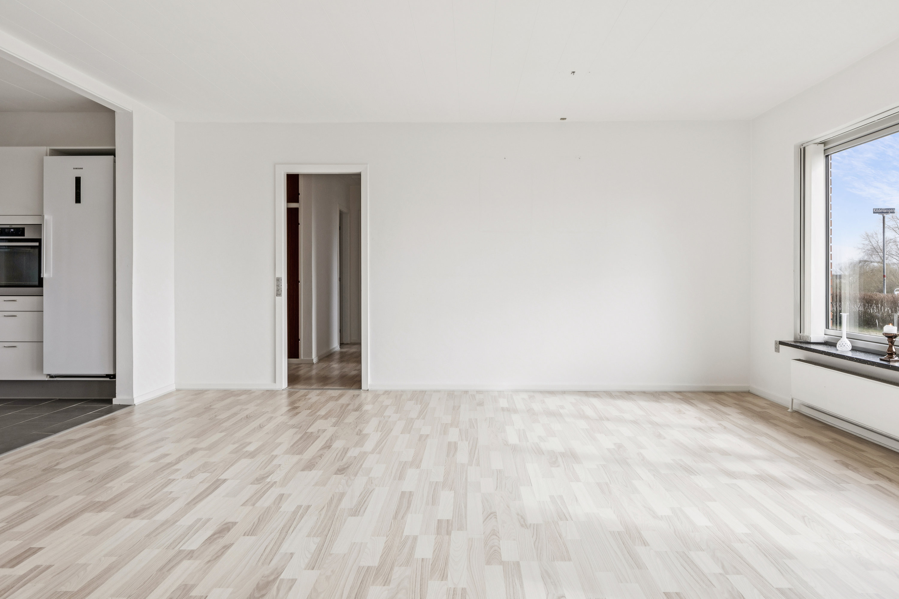 Fremhævet stue billede i fuldskærmstilstand. Billede af Kildevangen 12, 4571 Grevinge