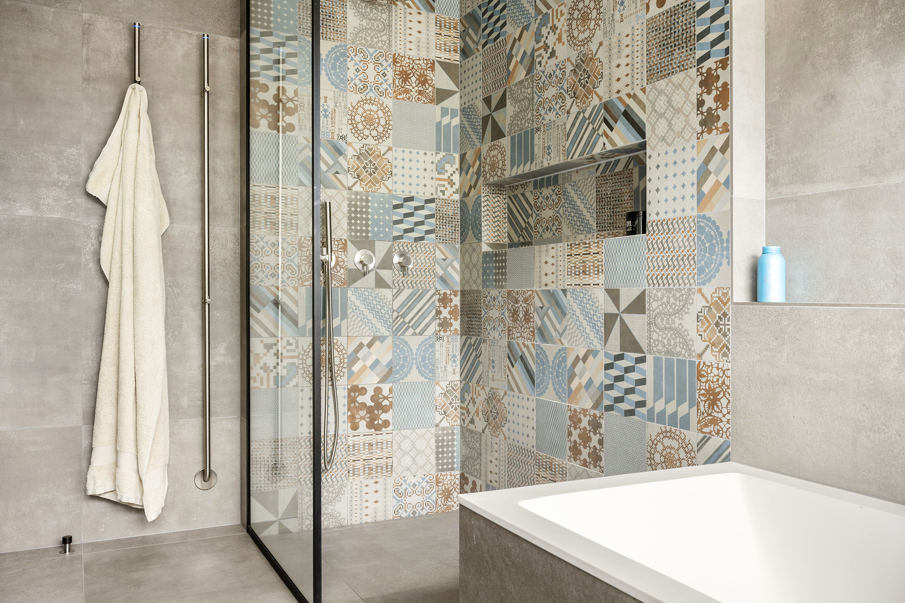 Fremhævet badeværelse billede i fuldskærmstilstand. Billede af Ellehegnet 16, Trørød, 2950 Vedbæk