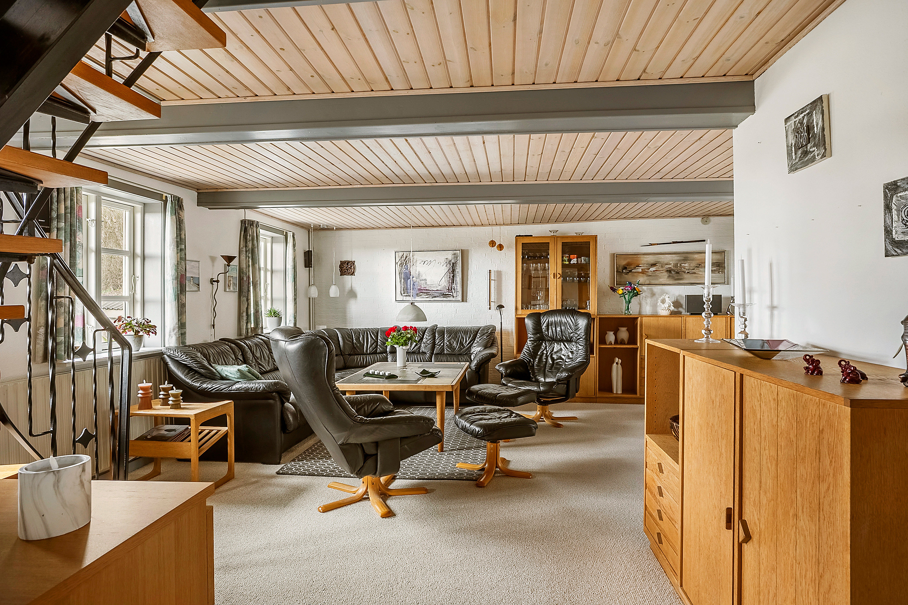 Fremhævet stue billede i fuldskærmstilstand. Billede af Stenderupvej 169, 6092 Sønder Stenderup