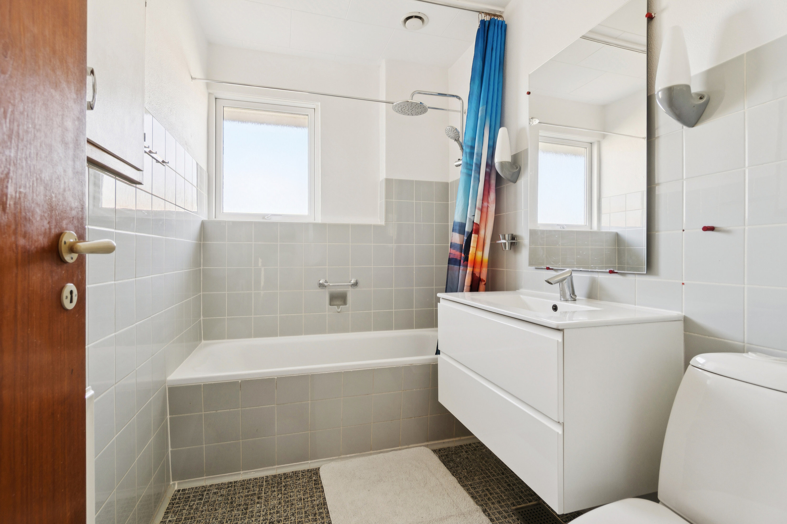 Fremhævet badeværelse billede i fuldskærmstilstand. Billede af Mågevej 18, 7700 Thisted