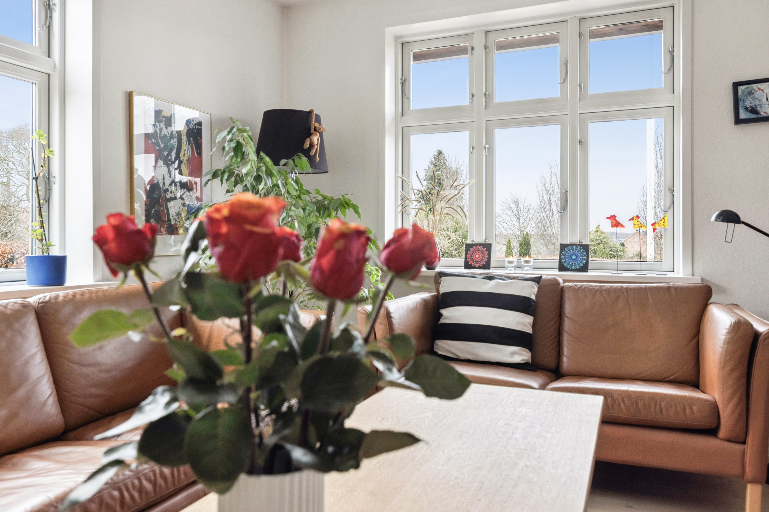 Fremhævet stue billede i fuldskærmstilstand. Billede af Kirkegade 17, Rødding, 8830 Tjele