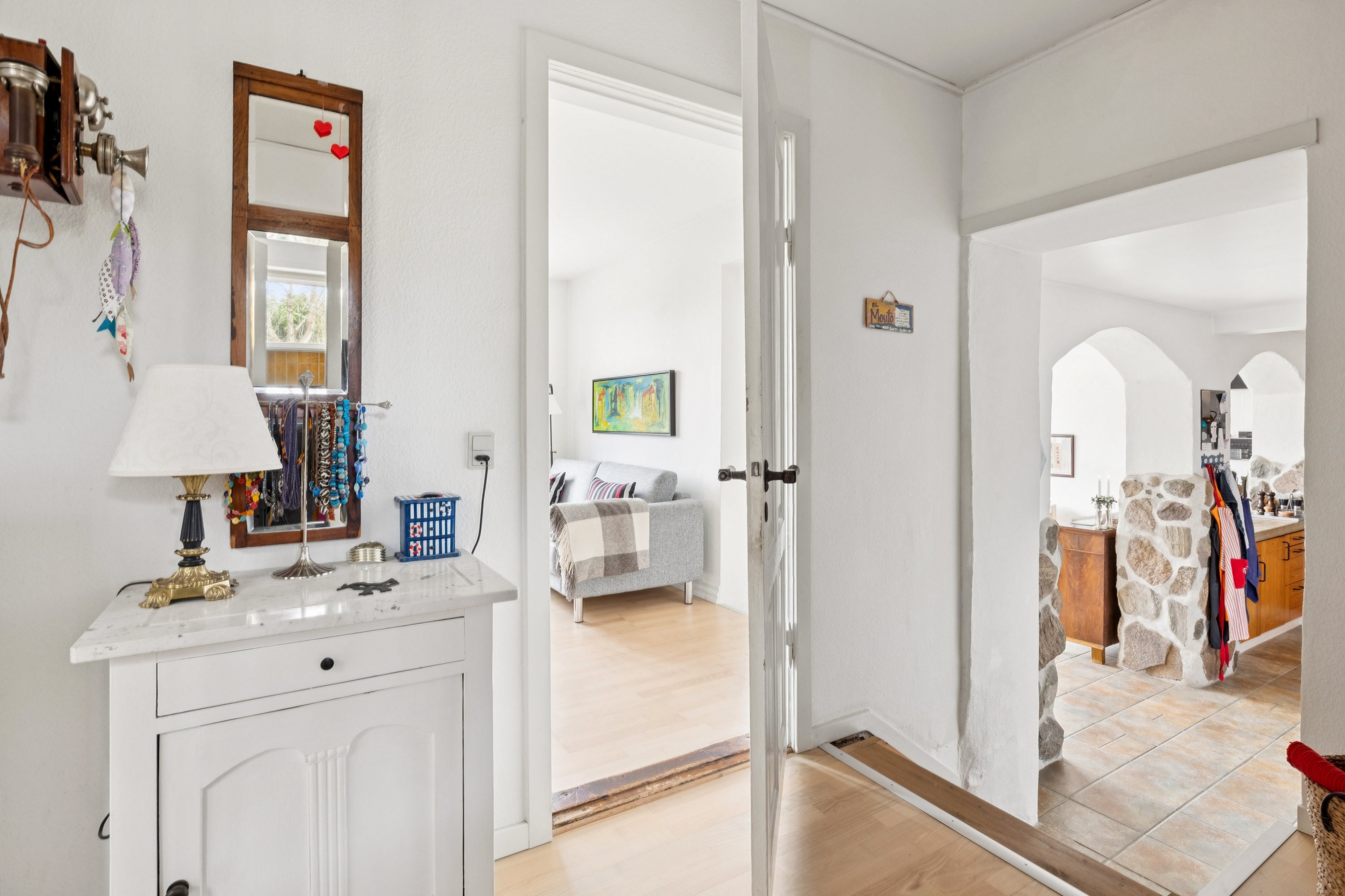 Fremhævet køkken billede i fuldskærmstilstand. Billede af Kirkegade 17, Rødding, 8830 Tjele