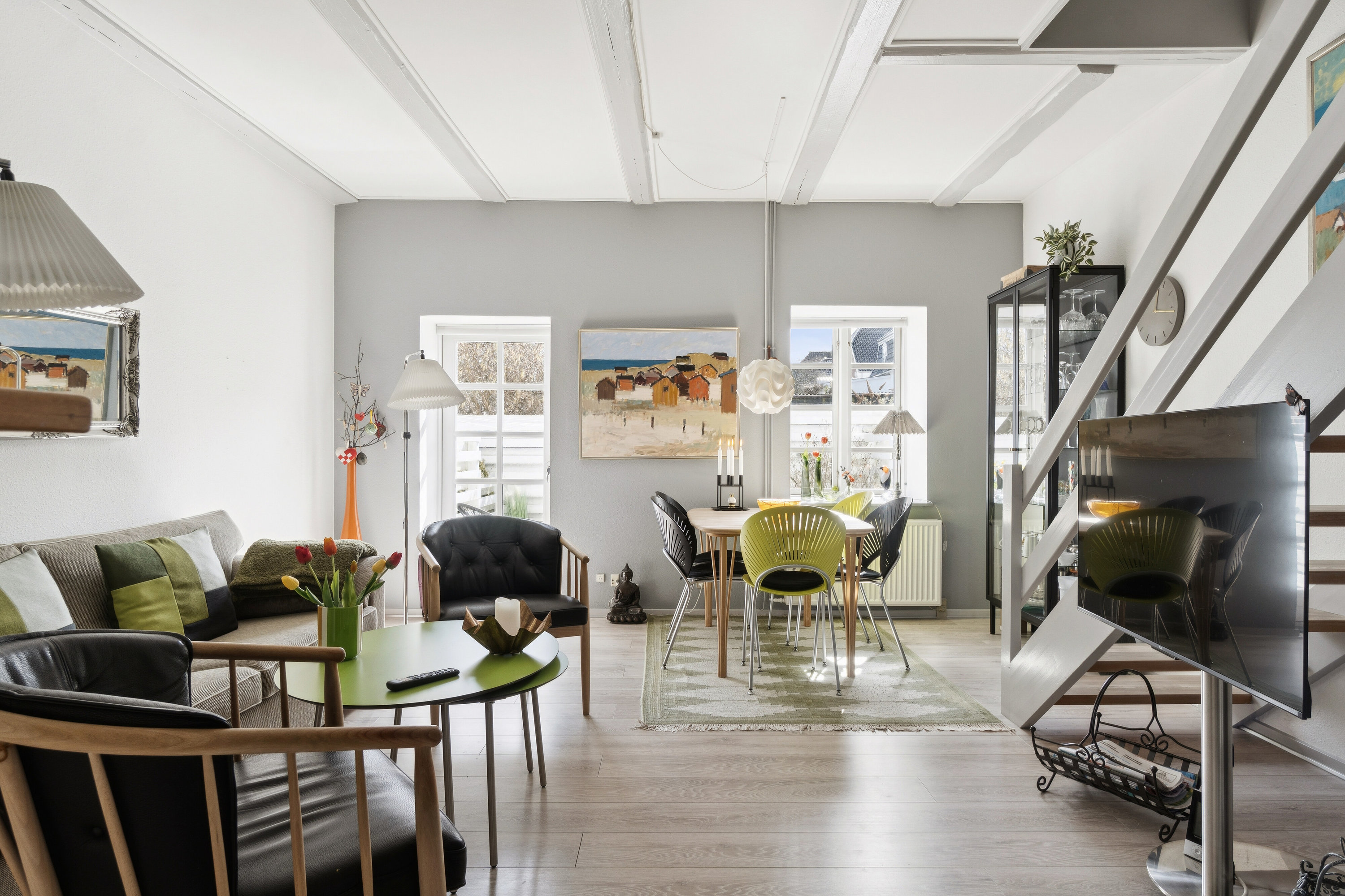 Fremhævet stue billede i fuldskærmstilstand. Billede af Parkvej 51, 4200 Slagelse