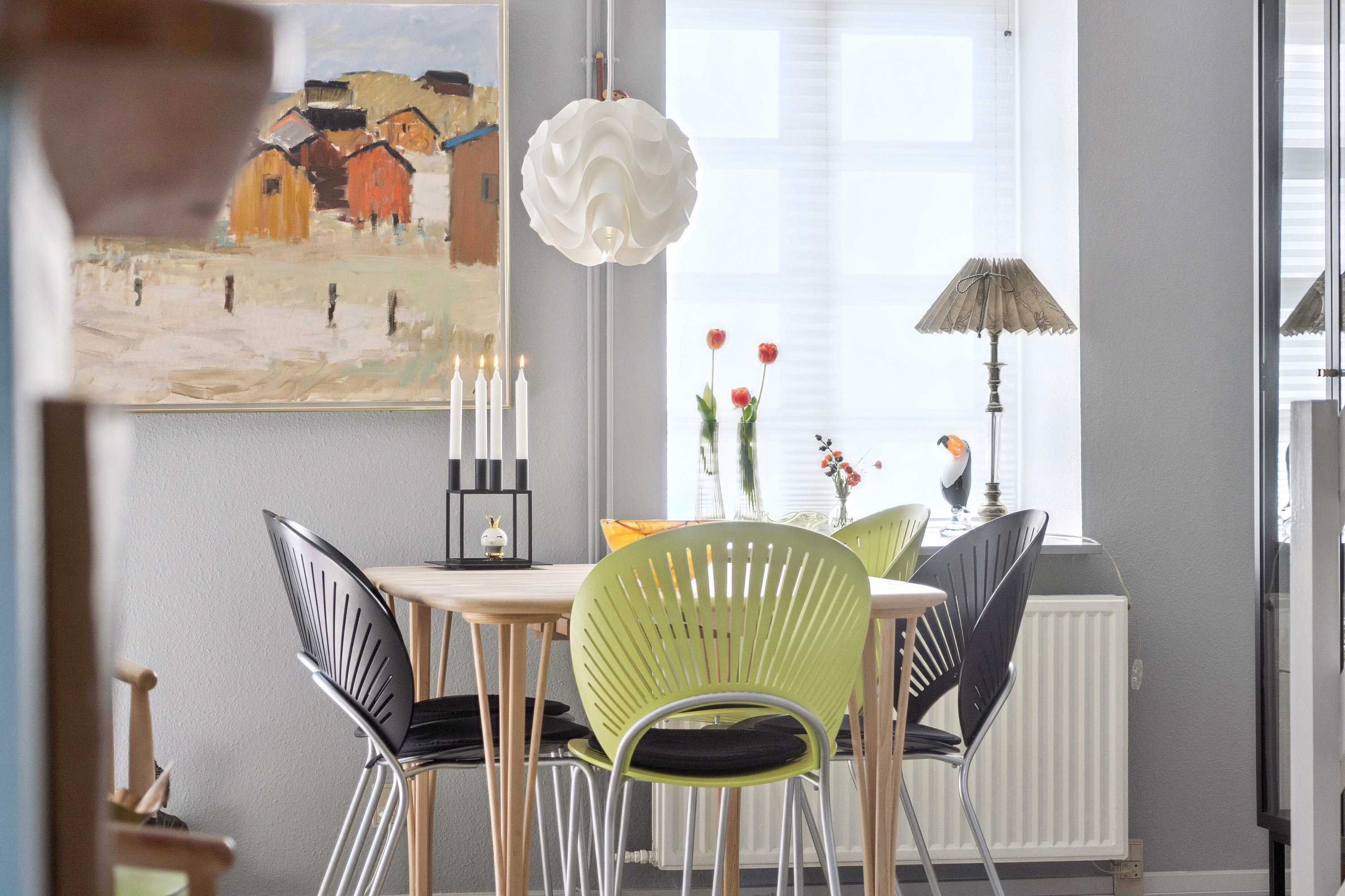 Fremhævet spisestue billede i fuldskærmstilstand. Billede af Parkvej 51, 4200 Slagelse