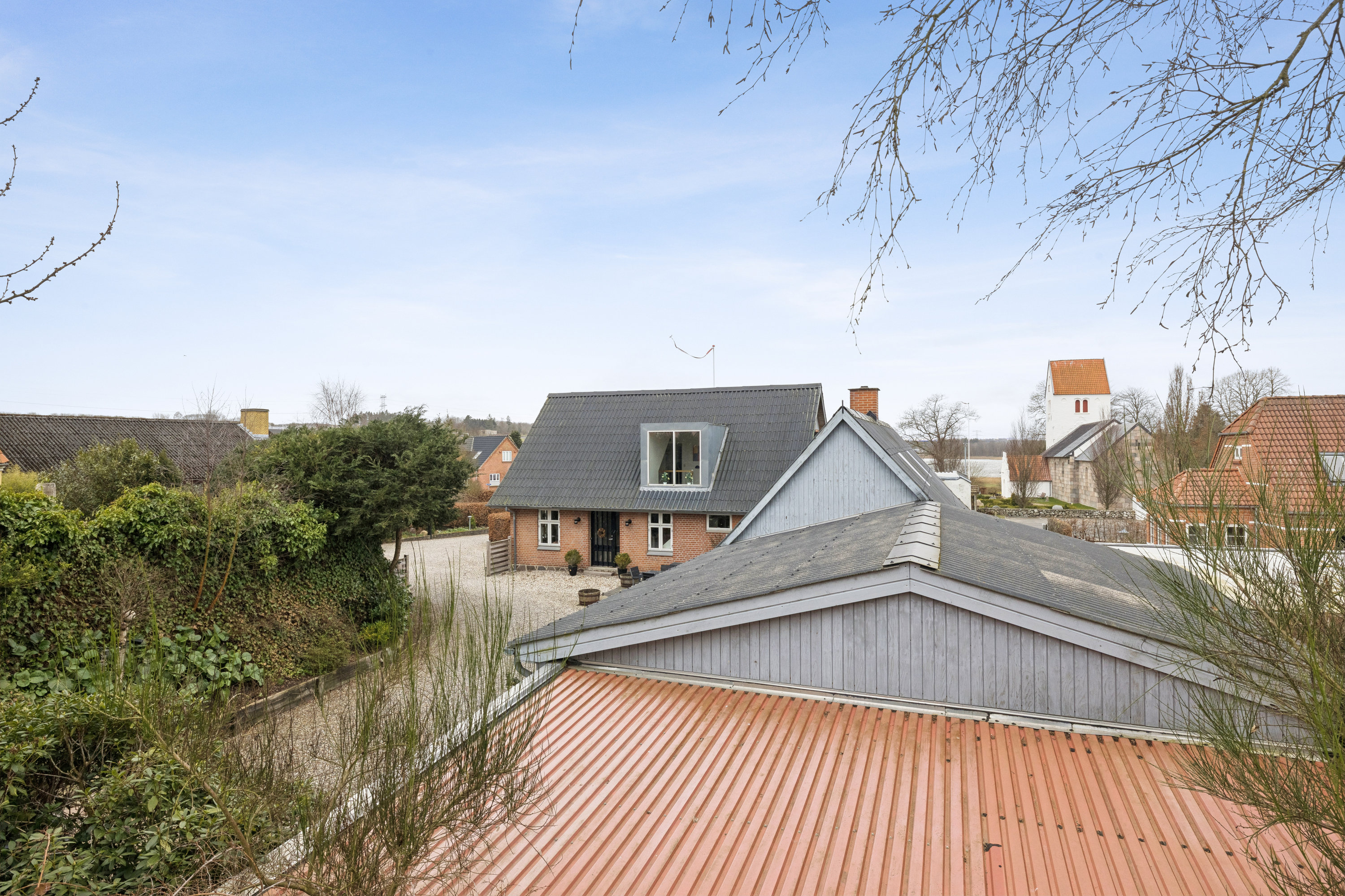 Fremhævet andet billede i fuldskærmstilstand. Billede af Kirkegade 17, Rødding, 8830 Tjele