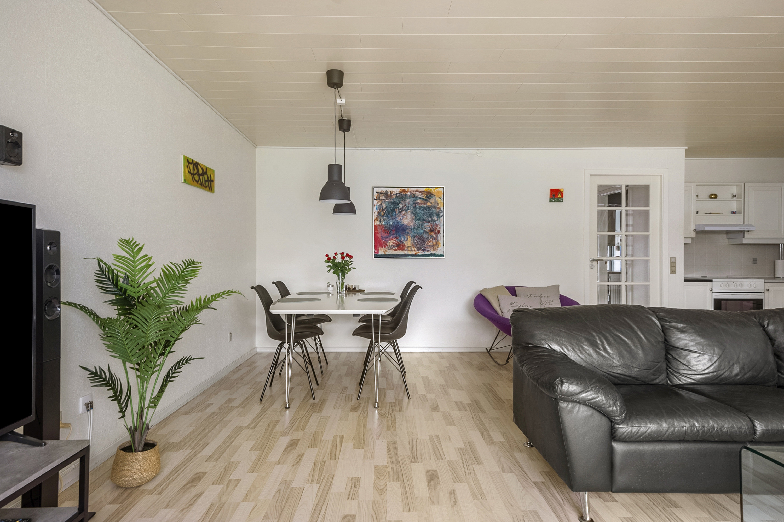 Fremhævet spisestue billede i fuldskærmstilstand. Billede af Egevangen 12C, Sig, 6800 Varde