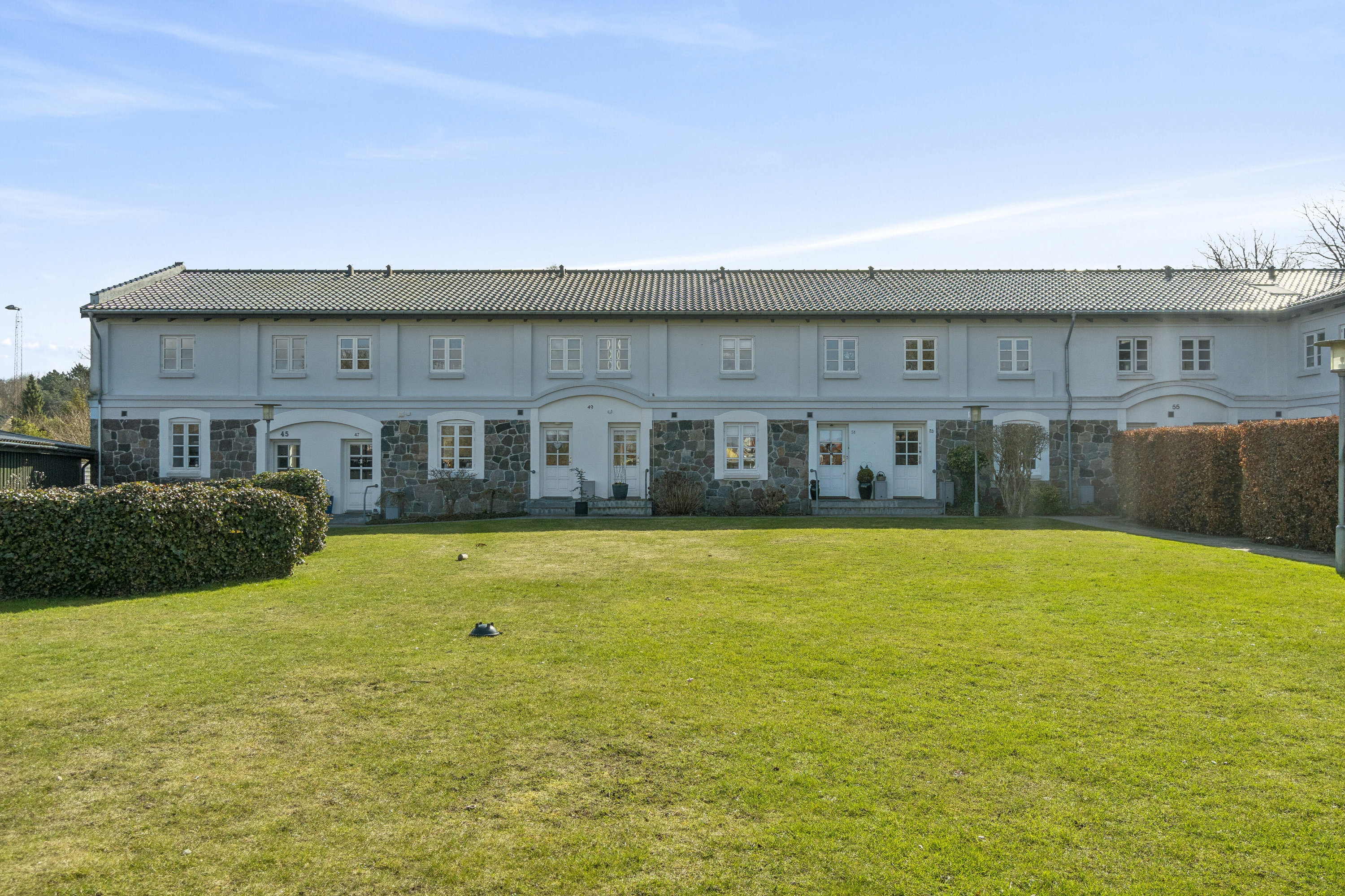 Fremhævet set fra haven billede i fuldskærmstilstand. Billede af Parkvej 51, 4200 Slagelse