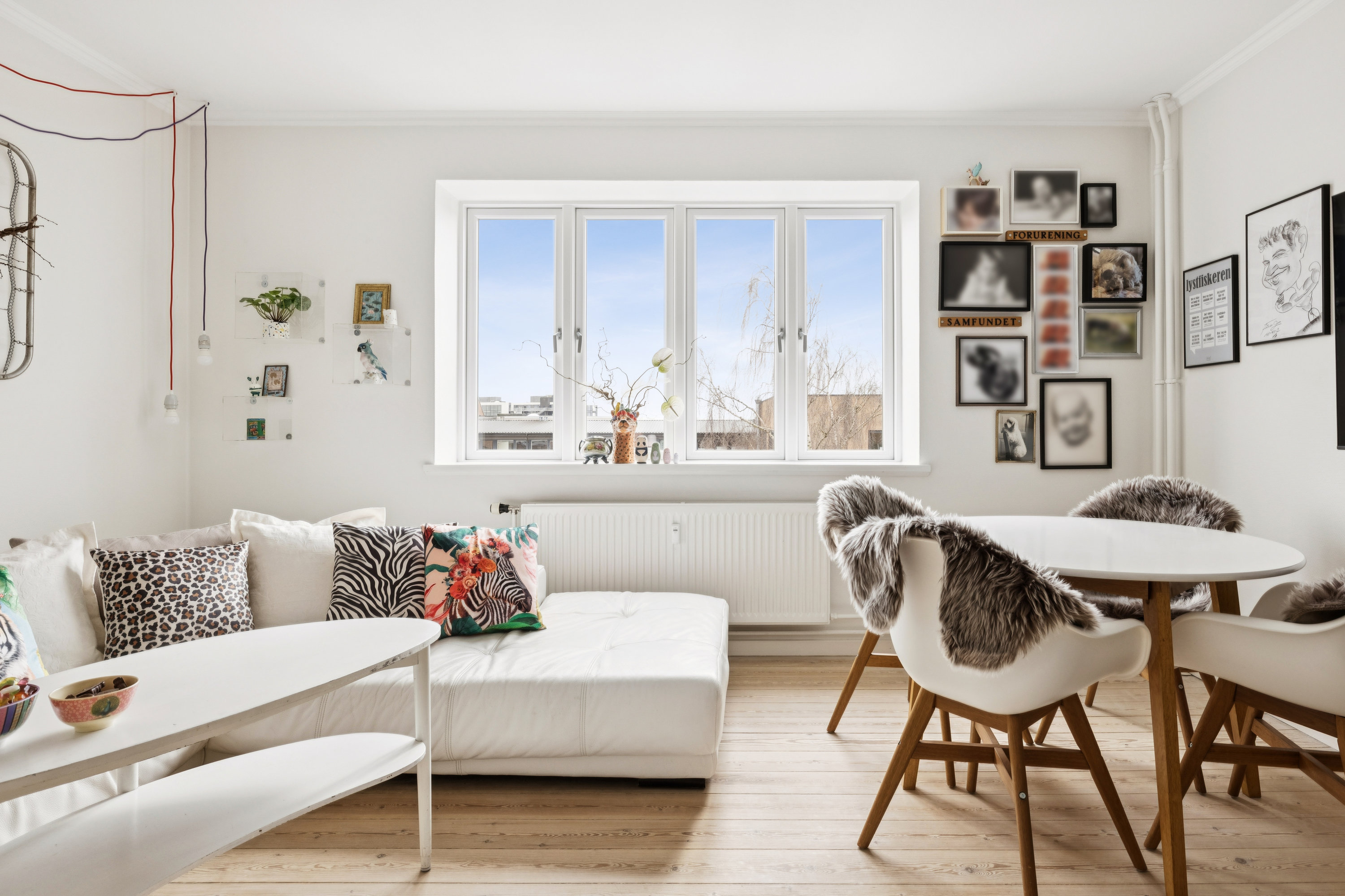 Fremhævet stue billede i fuldskærmstilstand. Billede af Rams Tværvej 1, 2. th., 8800 Viborg