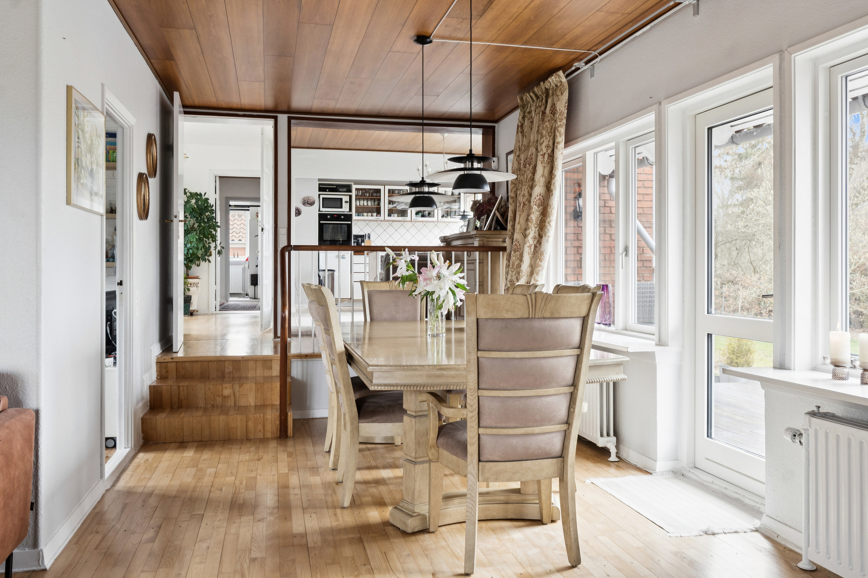 Fremhævet spisestue billede i fuldskærmstilstand. Billede af Ved Fortunen 2A, 2800 Kongens Lyngby