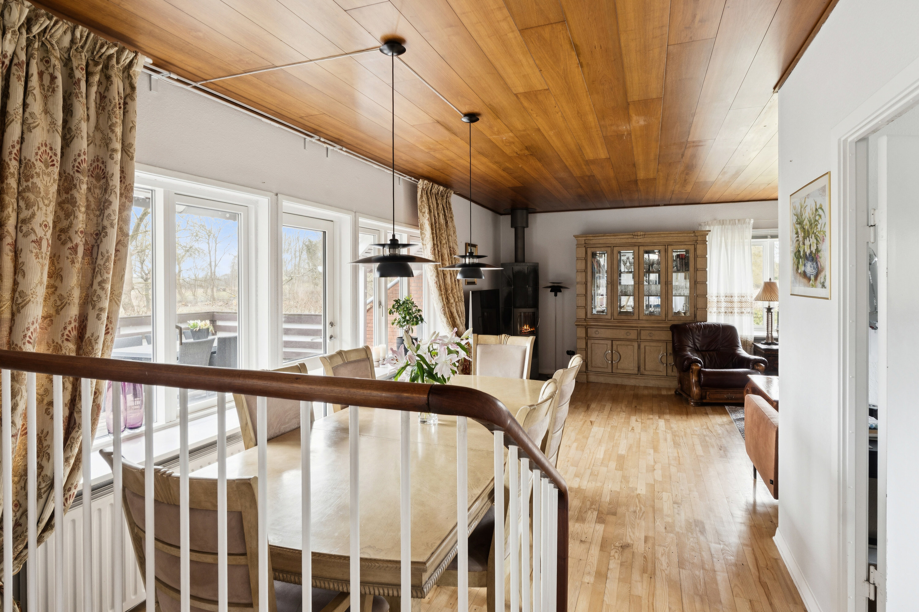 Fremhævet spisestue billede i fuldskærmstilstand. Billede af Ved Fortunen 2A, 2800 Kongens Lyngby