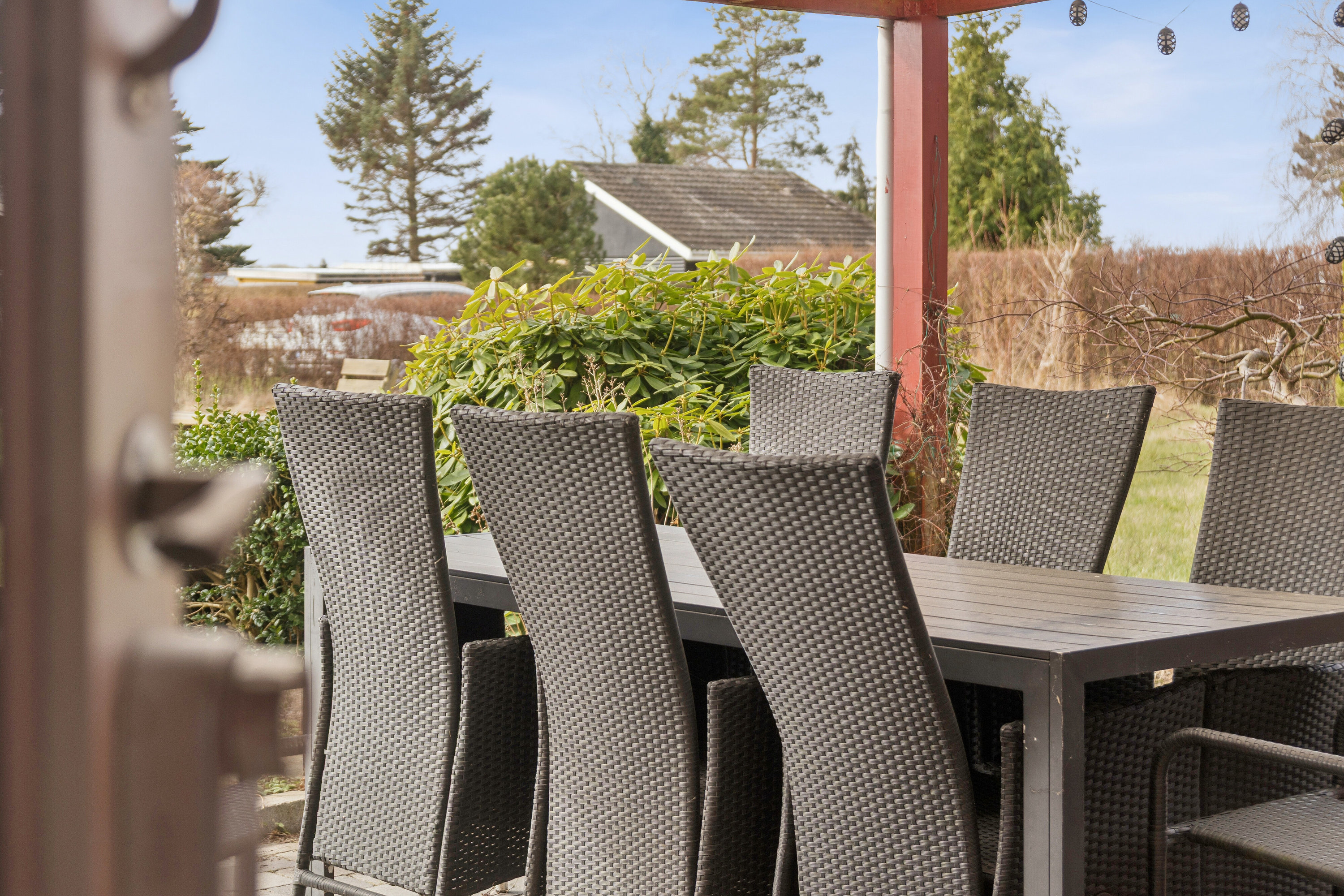 Fremhævet udendørs billede i fuldskærmstilstand. Billede af Tjørnehaven 4, Lammefjorden, 4571 Grevinge