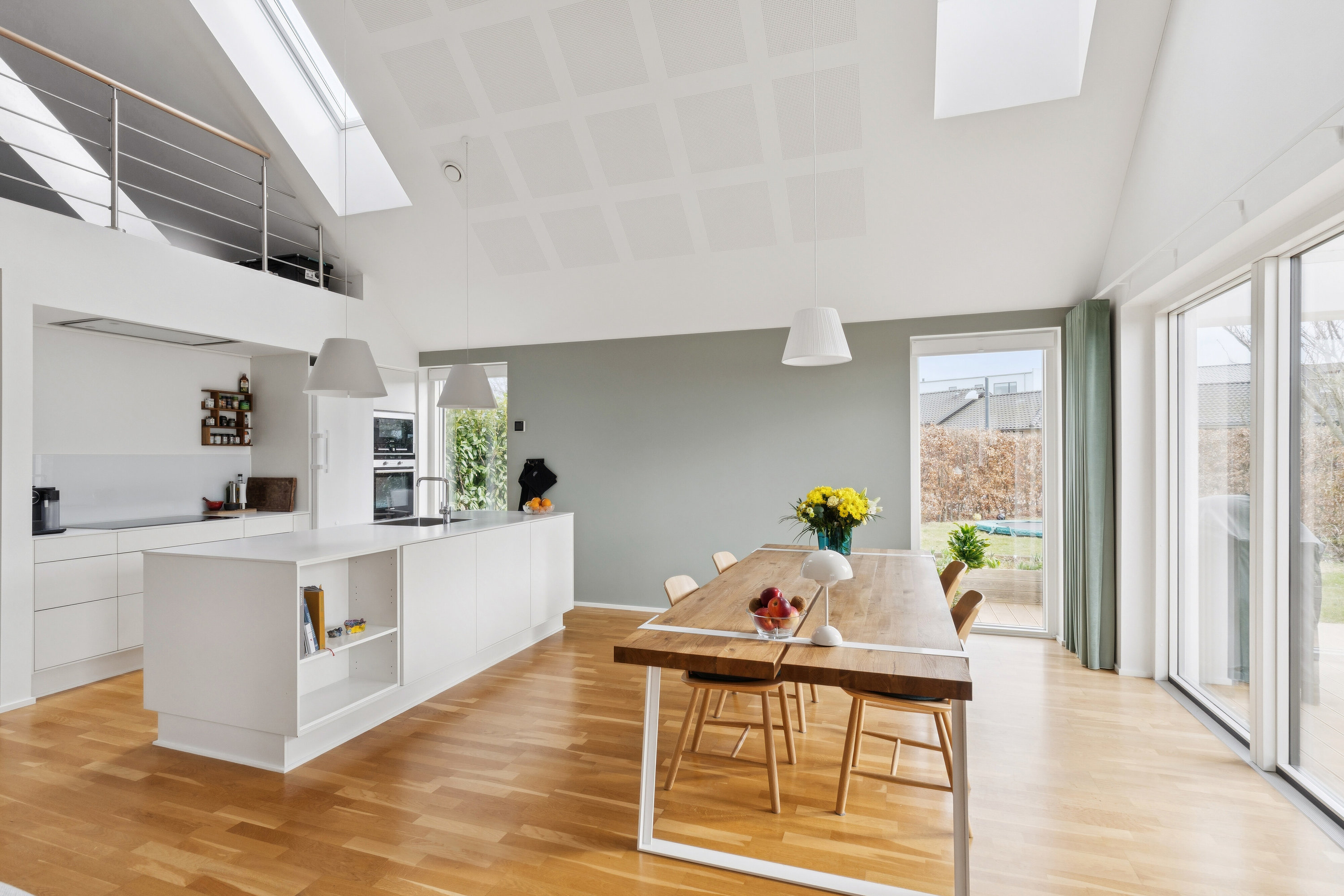 Fremhævet spisestue billede i fuldskærmstilstand. Billede af Marken 5, Himmelev, 4000 Roskilde