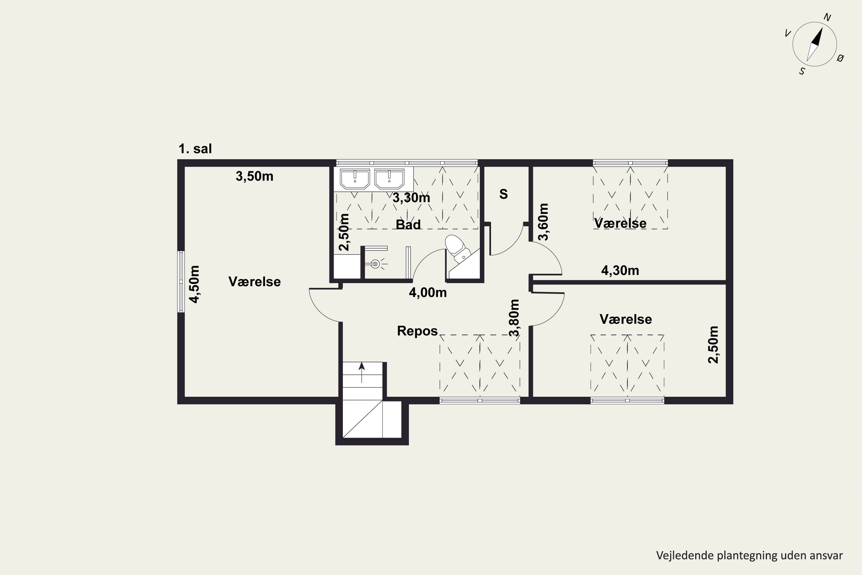 Plantegninger billede af Vittrup Alle 16A, 2770 Kastrup
