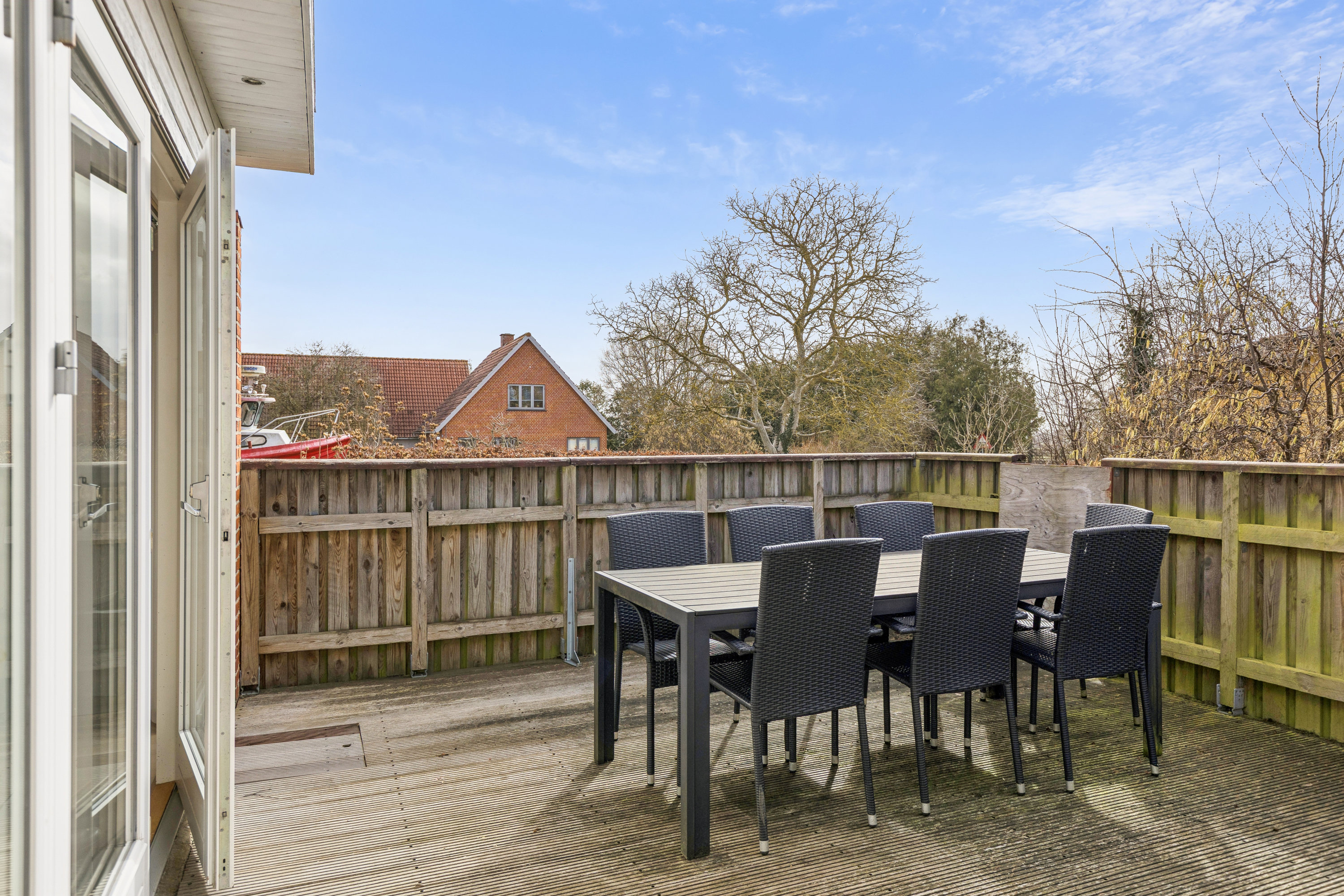 Fremhævet terrasse billede i fuldskærmstilstand. Billede af Ny Hagestedvej 51, Ny Hagested, 4532 Gislinge