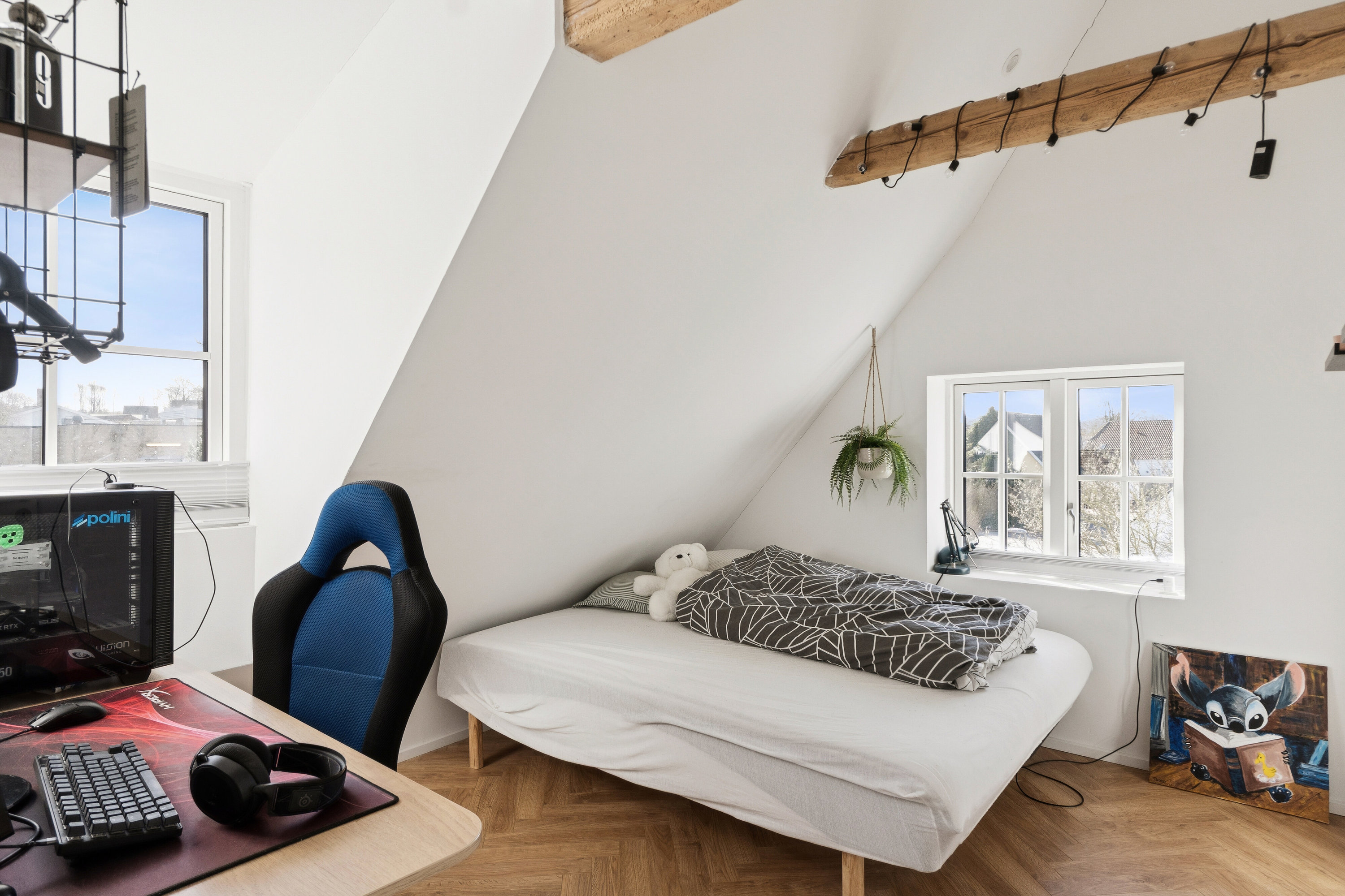 Fremhævet soveværelse billede i fuldskærmstilstand. Billede af Paxvej 7, 9830 Tårs