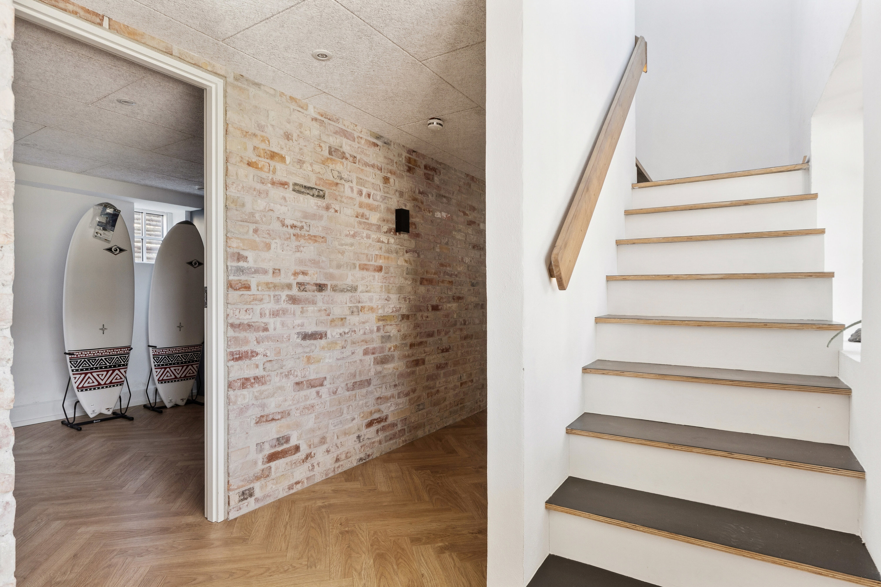 Fremhævet opgang billede i fuldskærmstilstand. Billede af Paxvej 7, 9830 Tårs