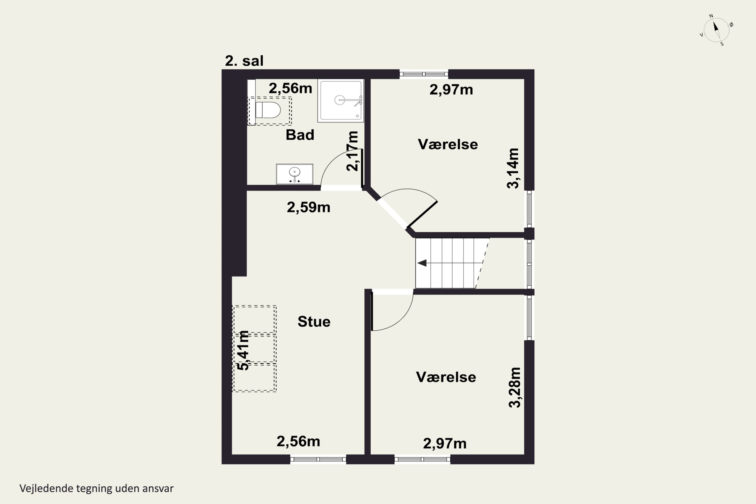 Plantegninger billede af Paxvej 7, 9830 Tårs