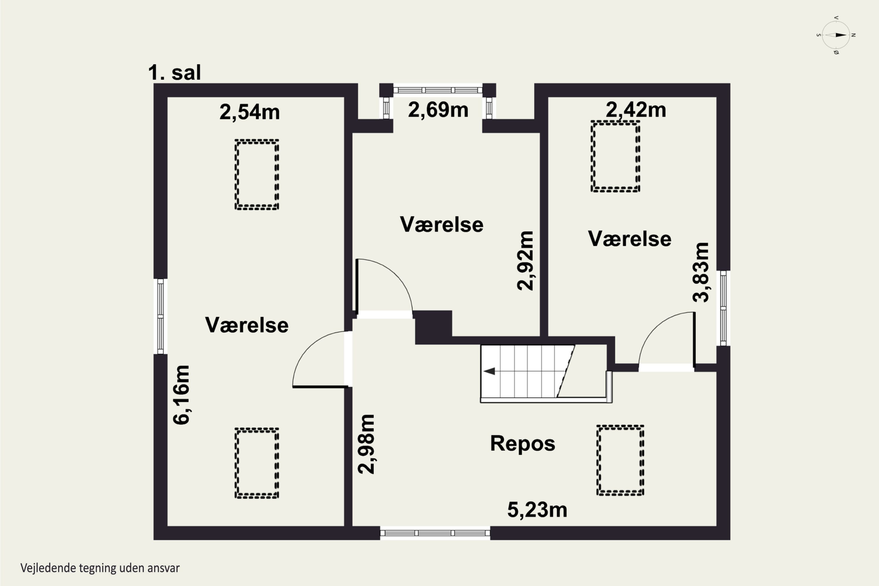 Plantegninger billede af Violvej 7, 2600 Glostrup