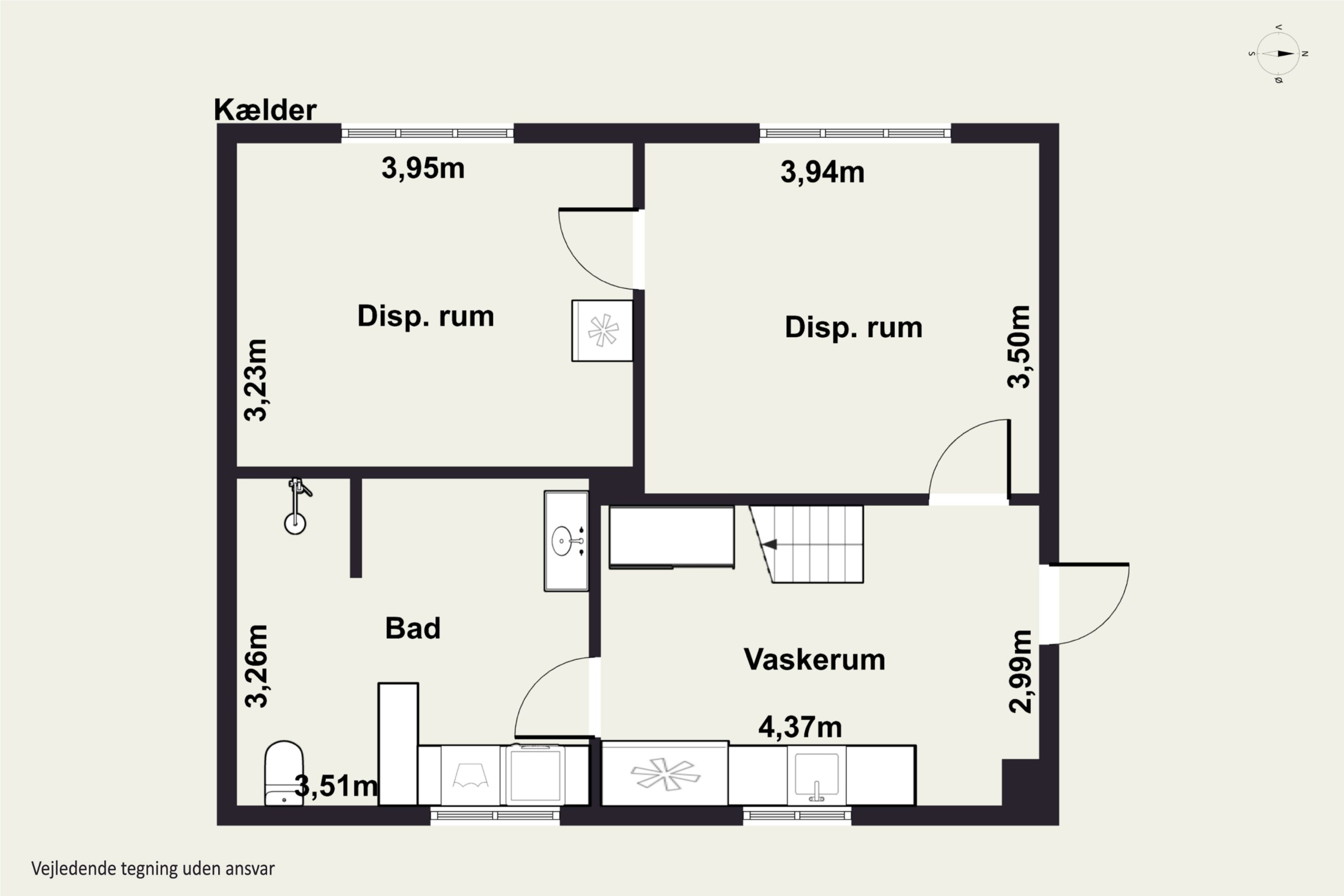 Plantegninger billede af Violvej 7, 2600 Glostrup