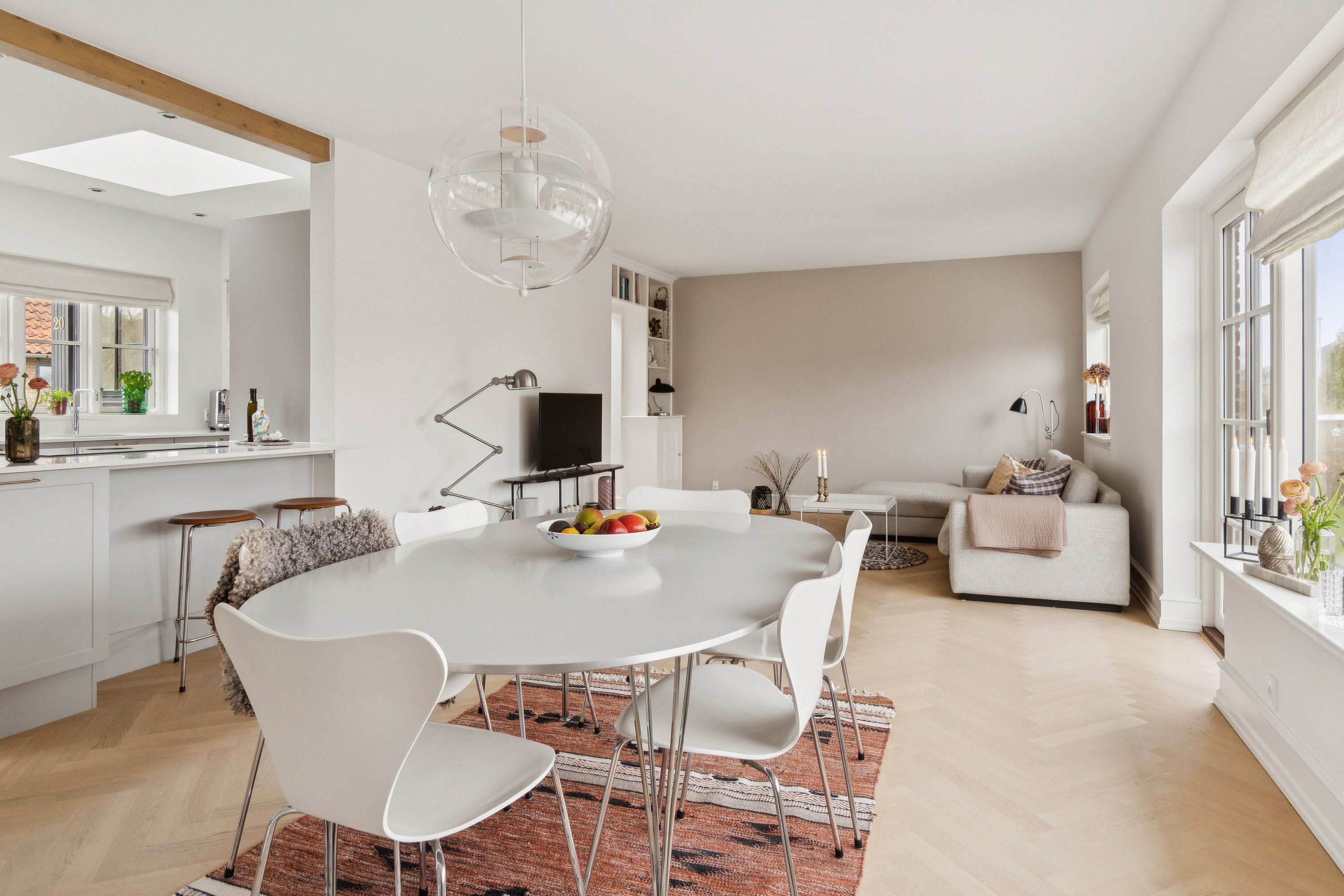 Fremhævet spisestue billede i fuldskærmstilstand. Billede af Spurvevej 20, 2600 Glostrup