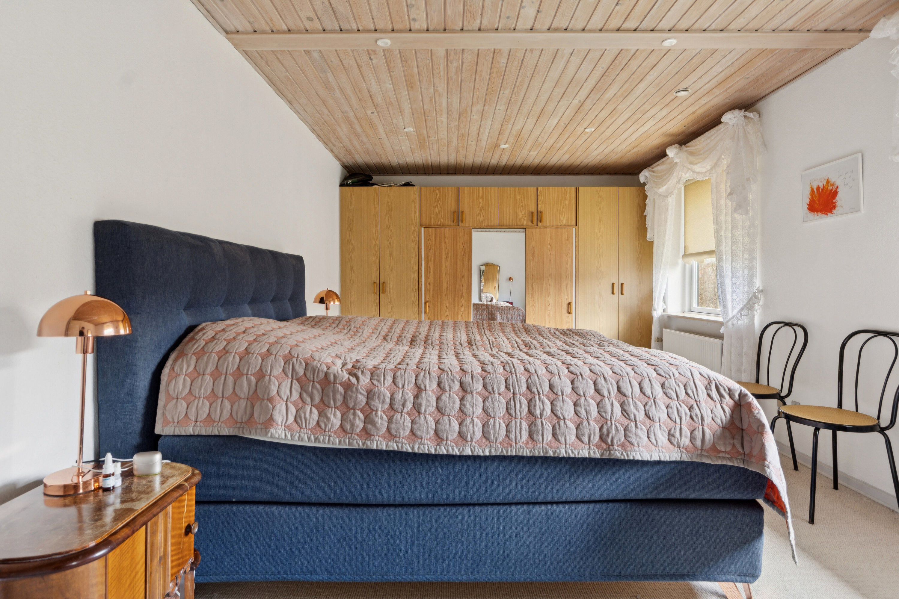 Fremhævet soveværelse billede i fuldskærmstilstand. Billede af Glentevej 16, 7430 Ikast