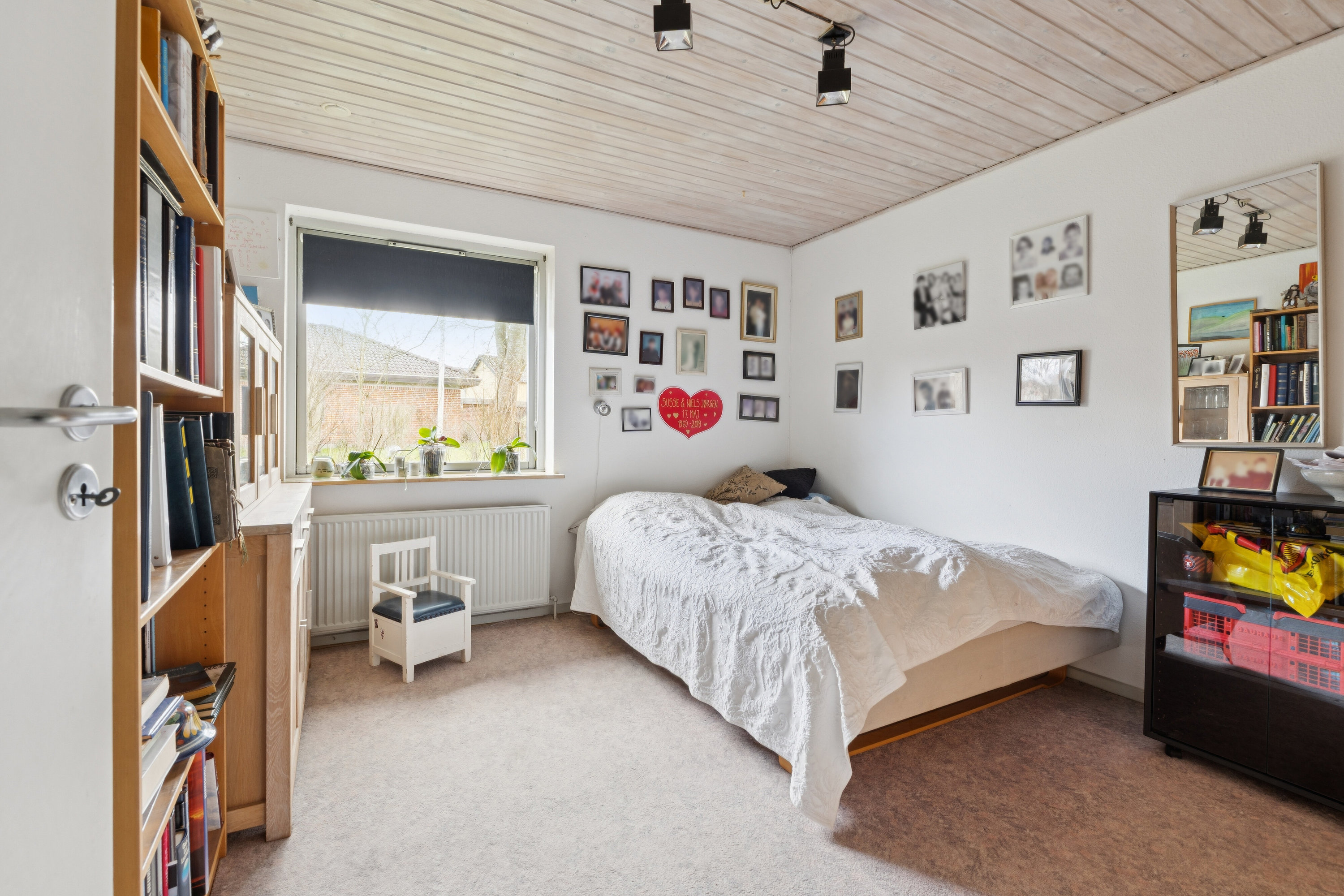 Fremhævet soveværelse billede i fuldskærmstilstand. Billede af Glentevej 16, 7430 Ikast