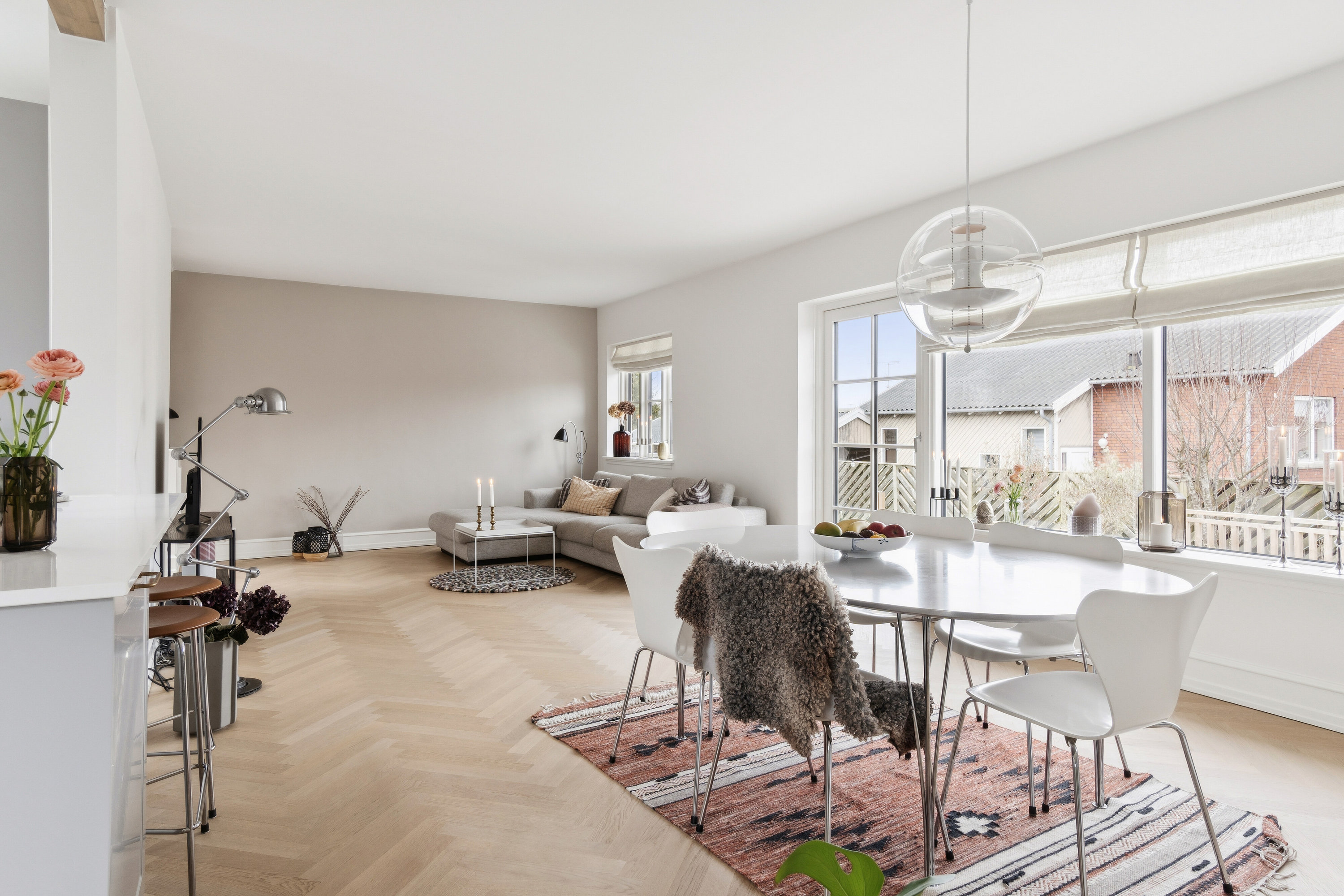 Fremhævet spisestue billede i fuldskærmstilstand. Billede af Spurvevej 20, 2600 Glostrup