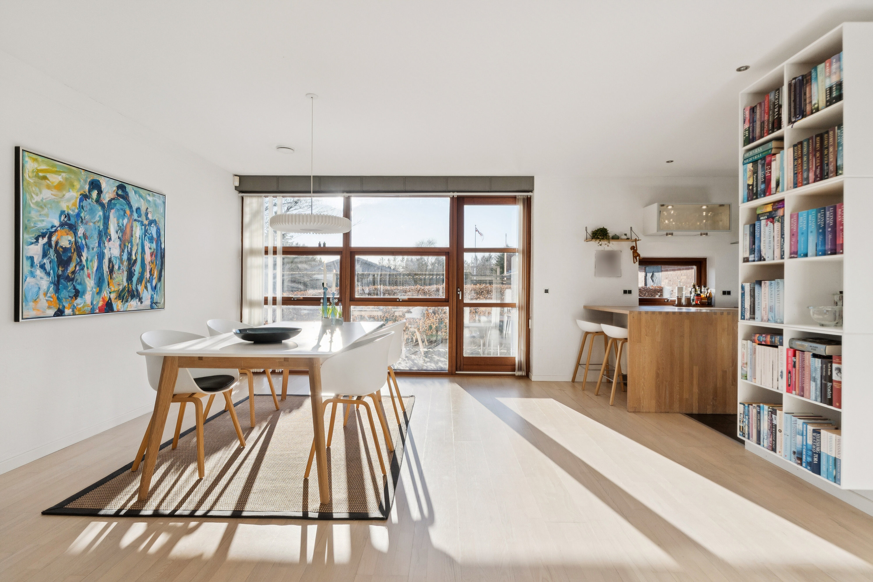 Fremhævet spisestue billede i fuldskærmstilstand. Billede af Fuglekongevej 8, 9800 Hjørring