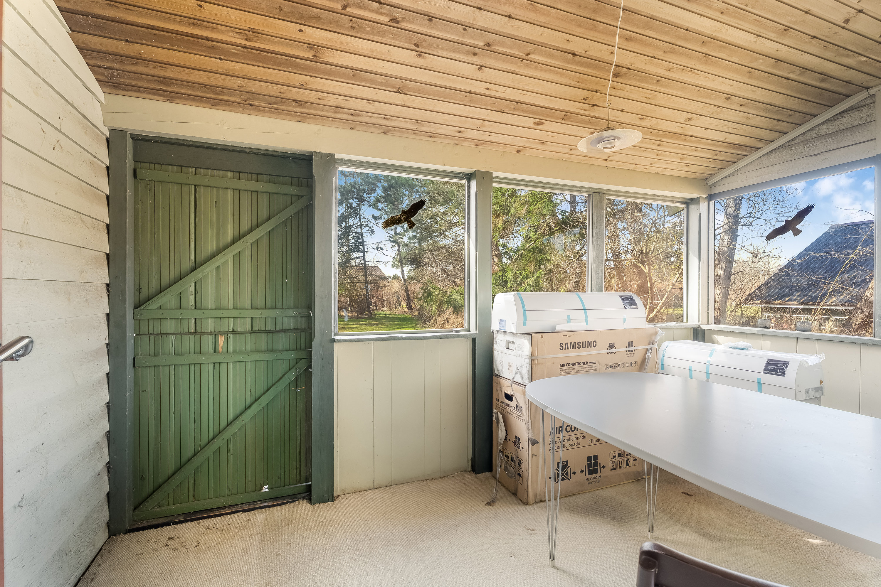 Fremhævet udestue billede i fuldskærmstilstand. Billede af Åstræde 4, Hummingen, 4983 Dannemare