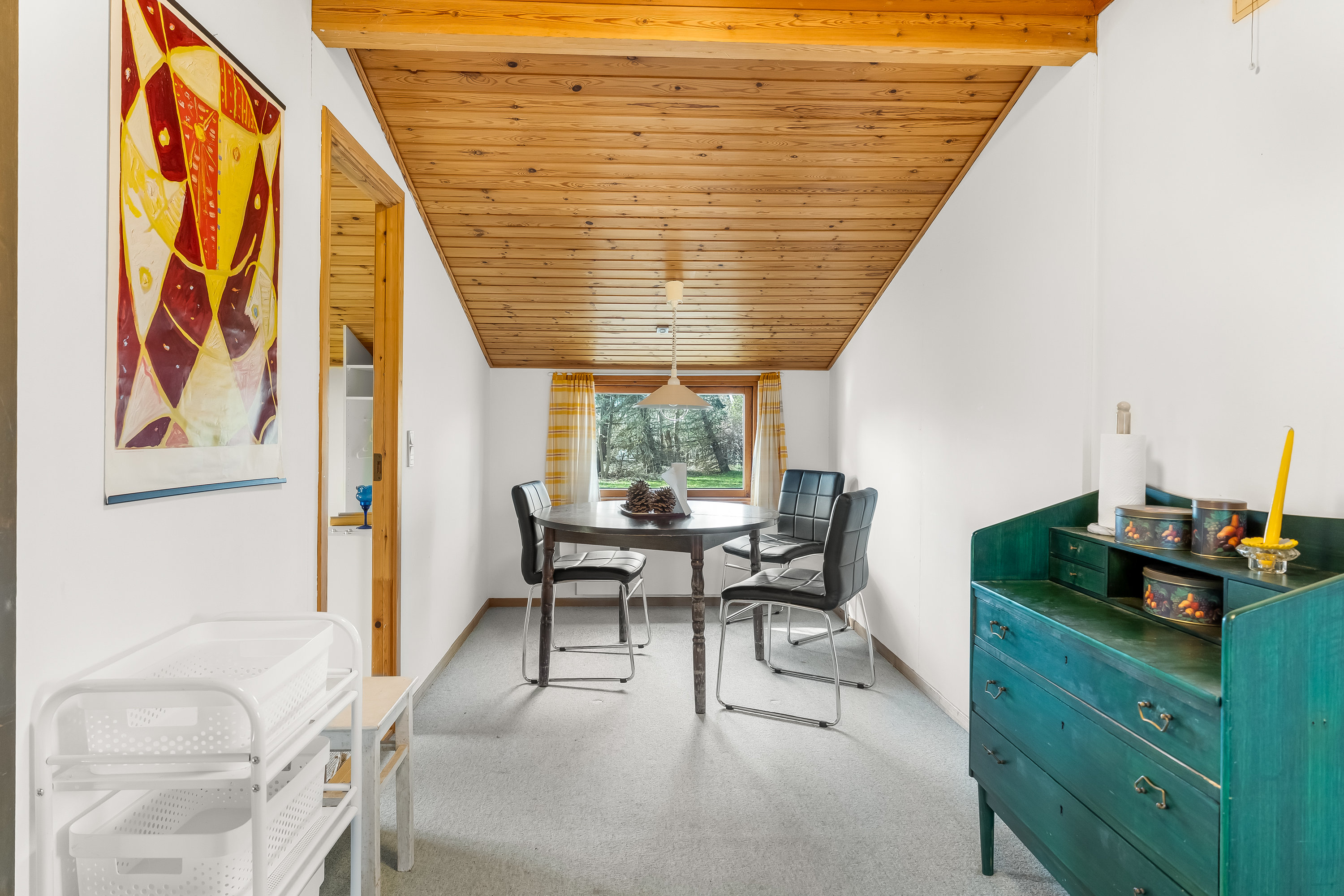 Fremhævet køkken alrum billede i fuldskærmstilstand. Billede af Åstræde 4, Hummingen, 4983 Dannemare