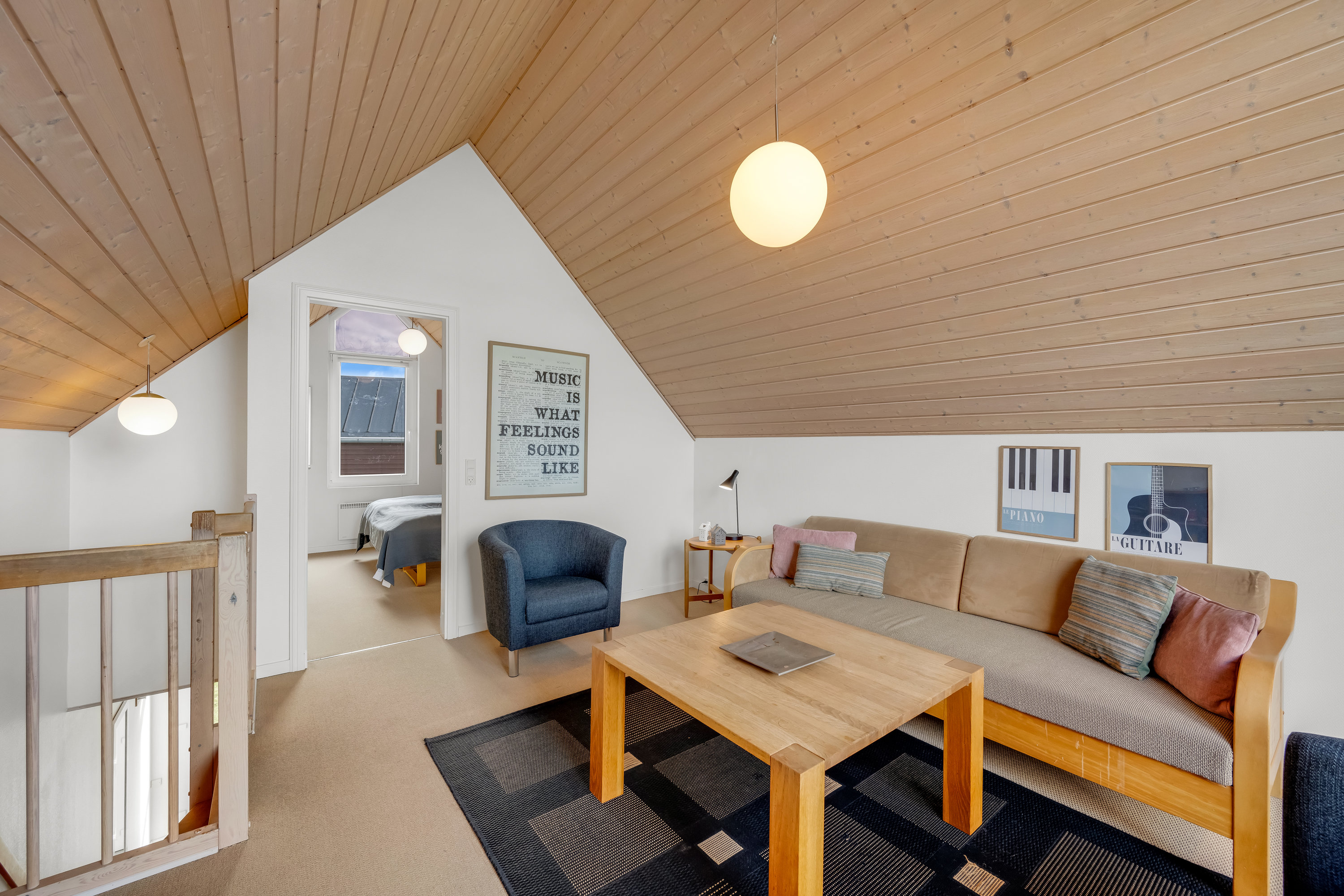 Fremhævet stue billede i fuldskærmstilstand. Billede af Lønne Feriepark 109B, Lønne, 6830 Nørre Nebel