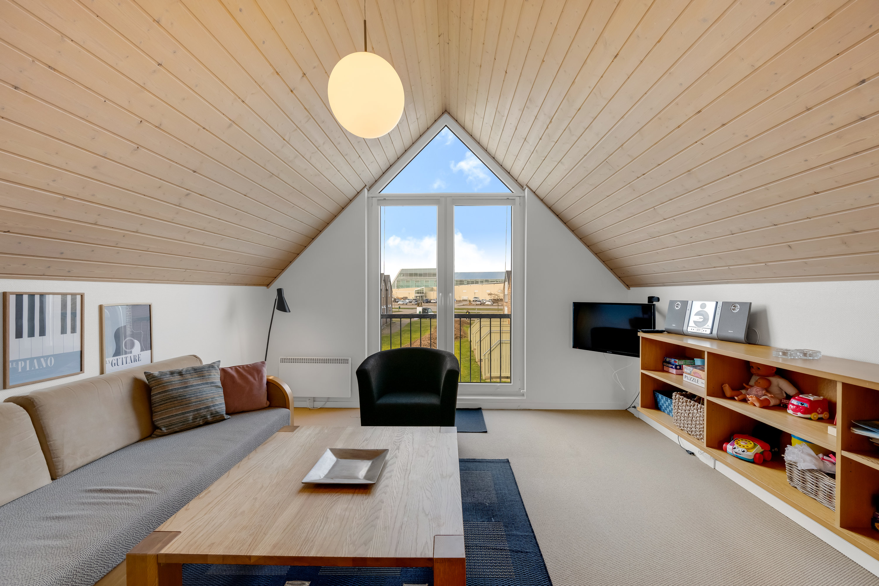 Fremhævet stue billede i fuldskærmstilstand. Billede af Lønne Feriepark 109B, Lønne, 6830 Nørre Nebel