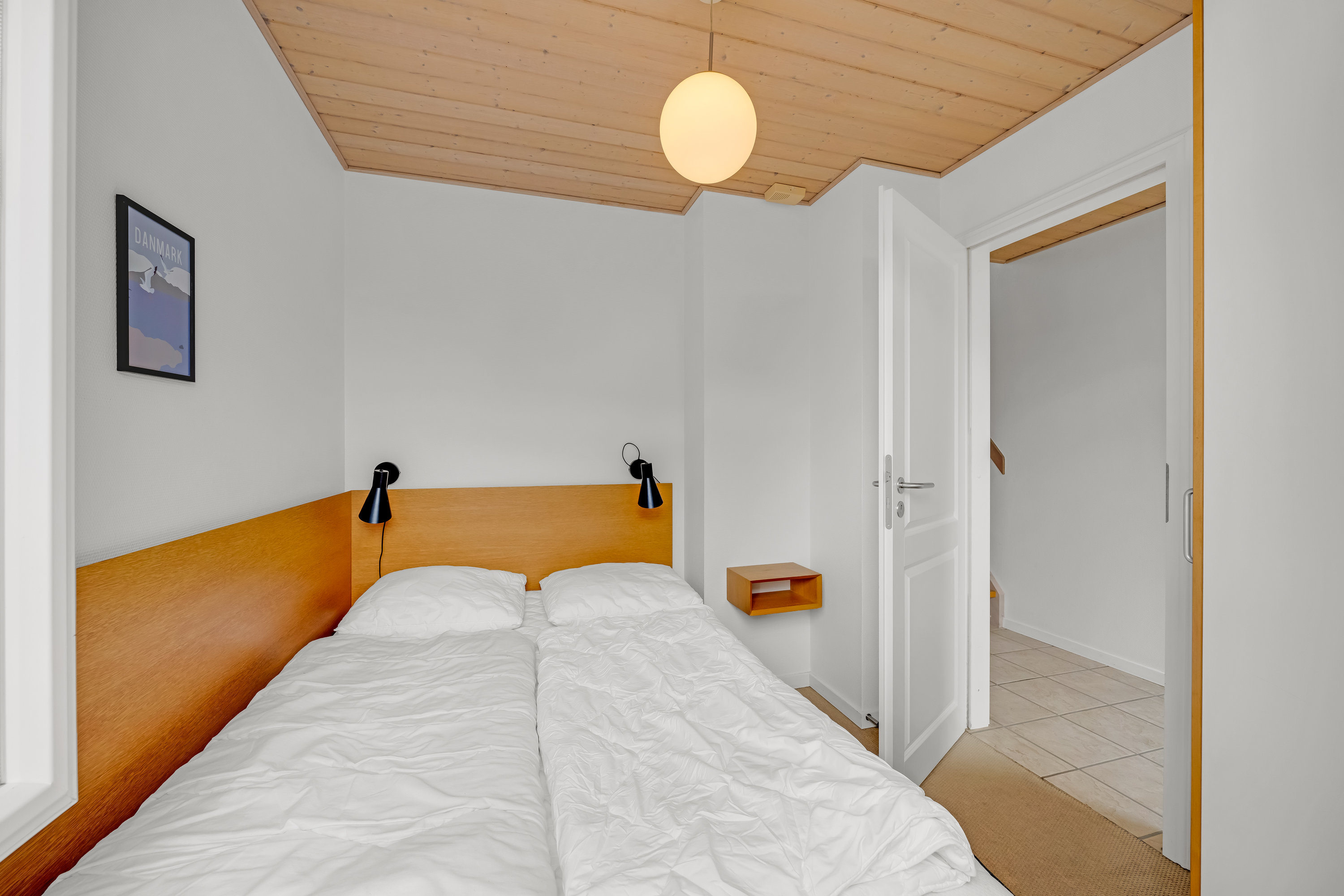 Fremhævet soveværelse billede i fuldskærmstilstand. Billede af Lønne Feriepark 109B, Lønne, 6830 Nørre Nebel