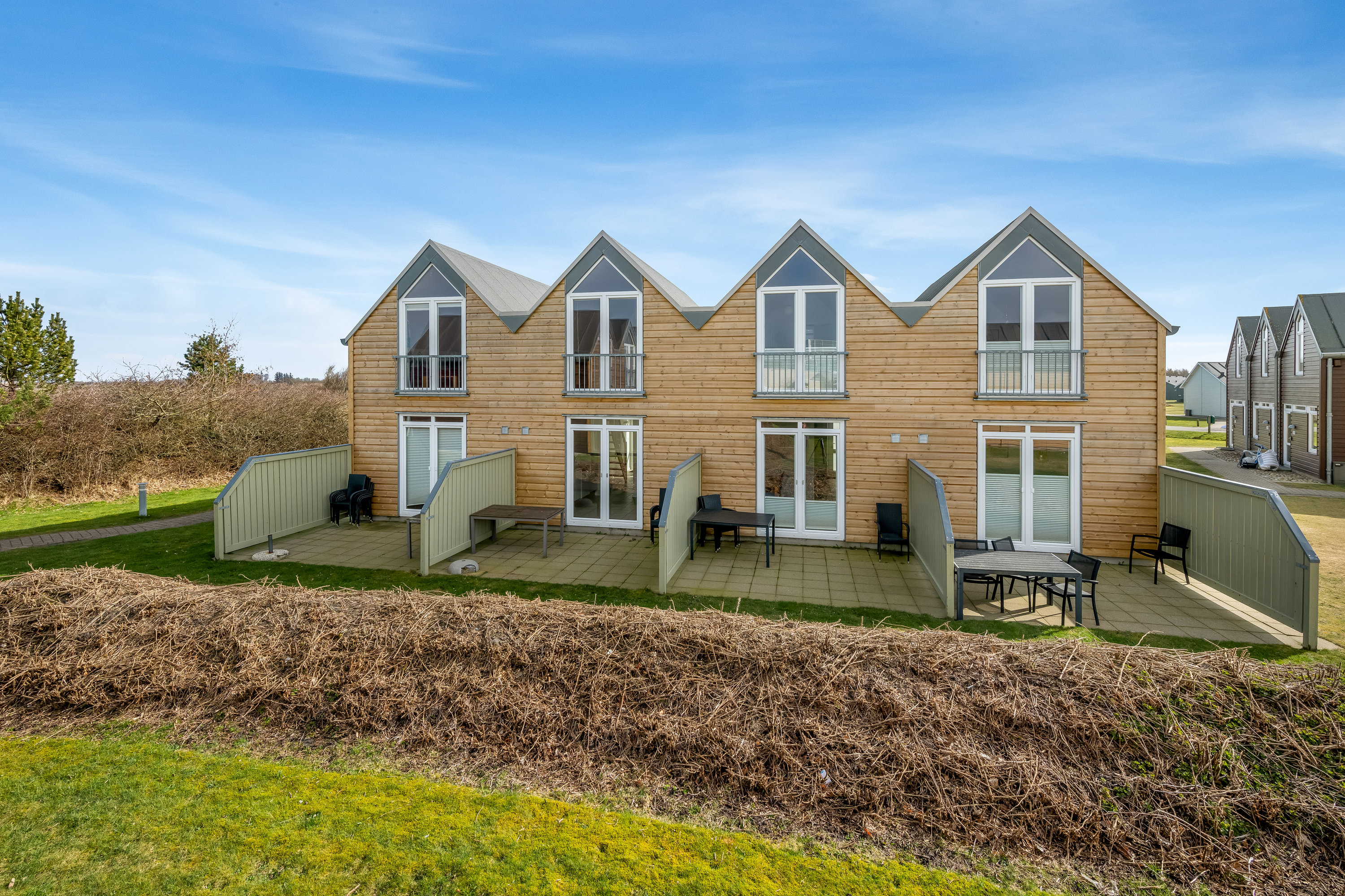 Fremhævet facade billede i fuldskærmstilstand. Billede af Lønne Feriepark 109B, Lønne, 6830 Nørre Nebel