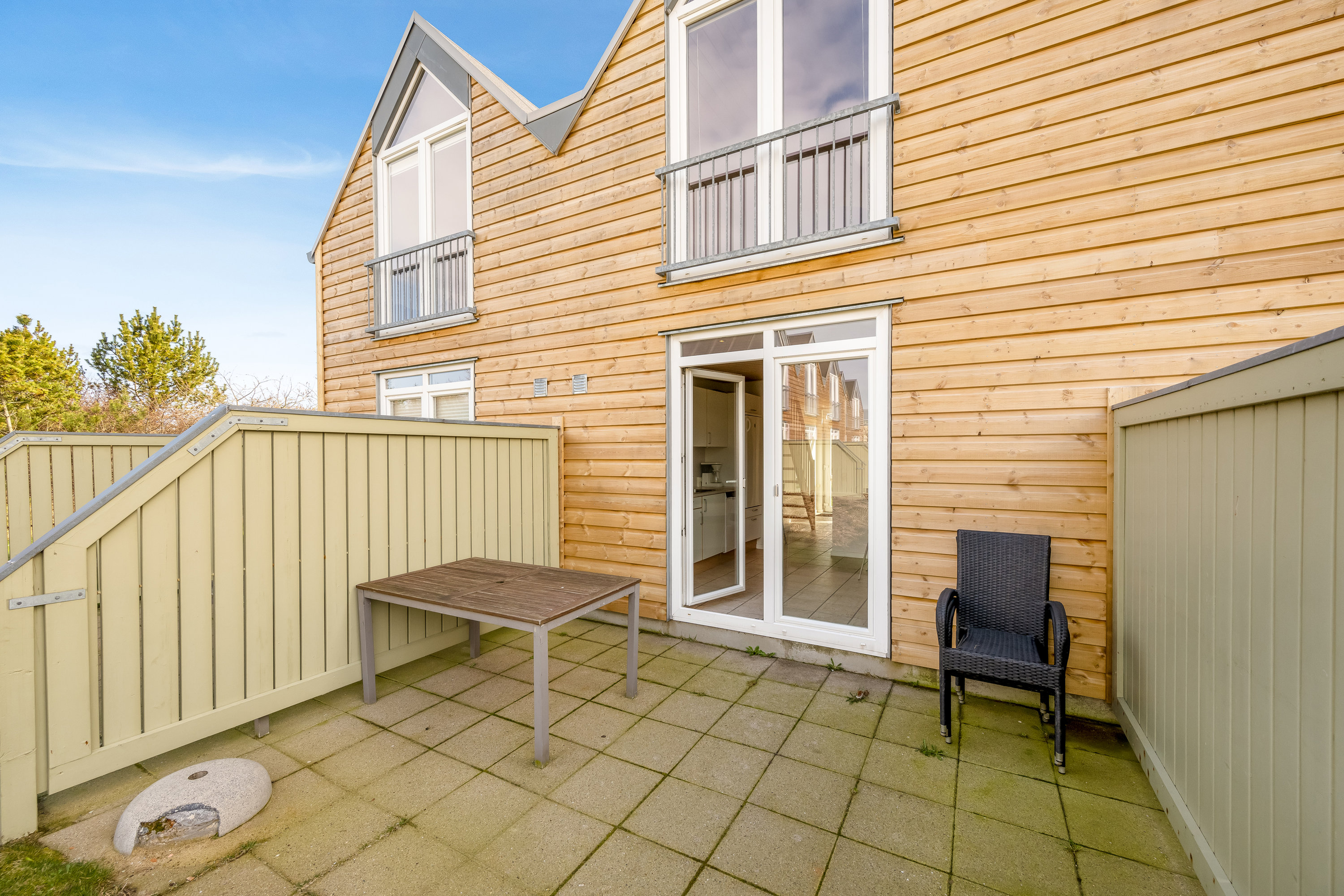 Fremhævet altan billede i fuldskærmstilstand. Billede af Lønne Feriepark 109B, Lønne, 6830 Nørre Nebel