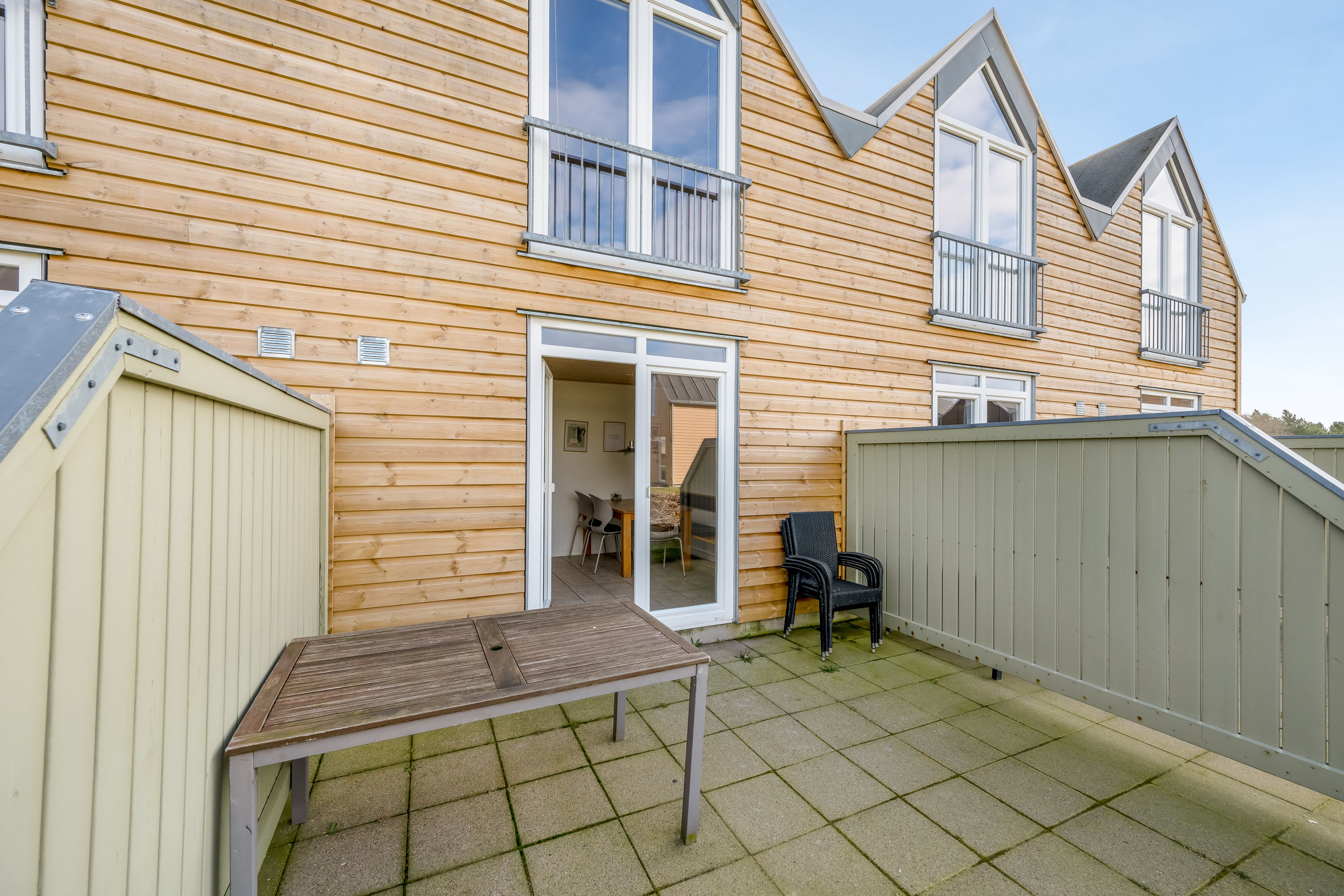 Fremhævet altan billede i fuldskærmstilstand. Billede af Lønne Feriepark 109B, Lønne, 6830 Nørre Nebel