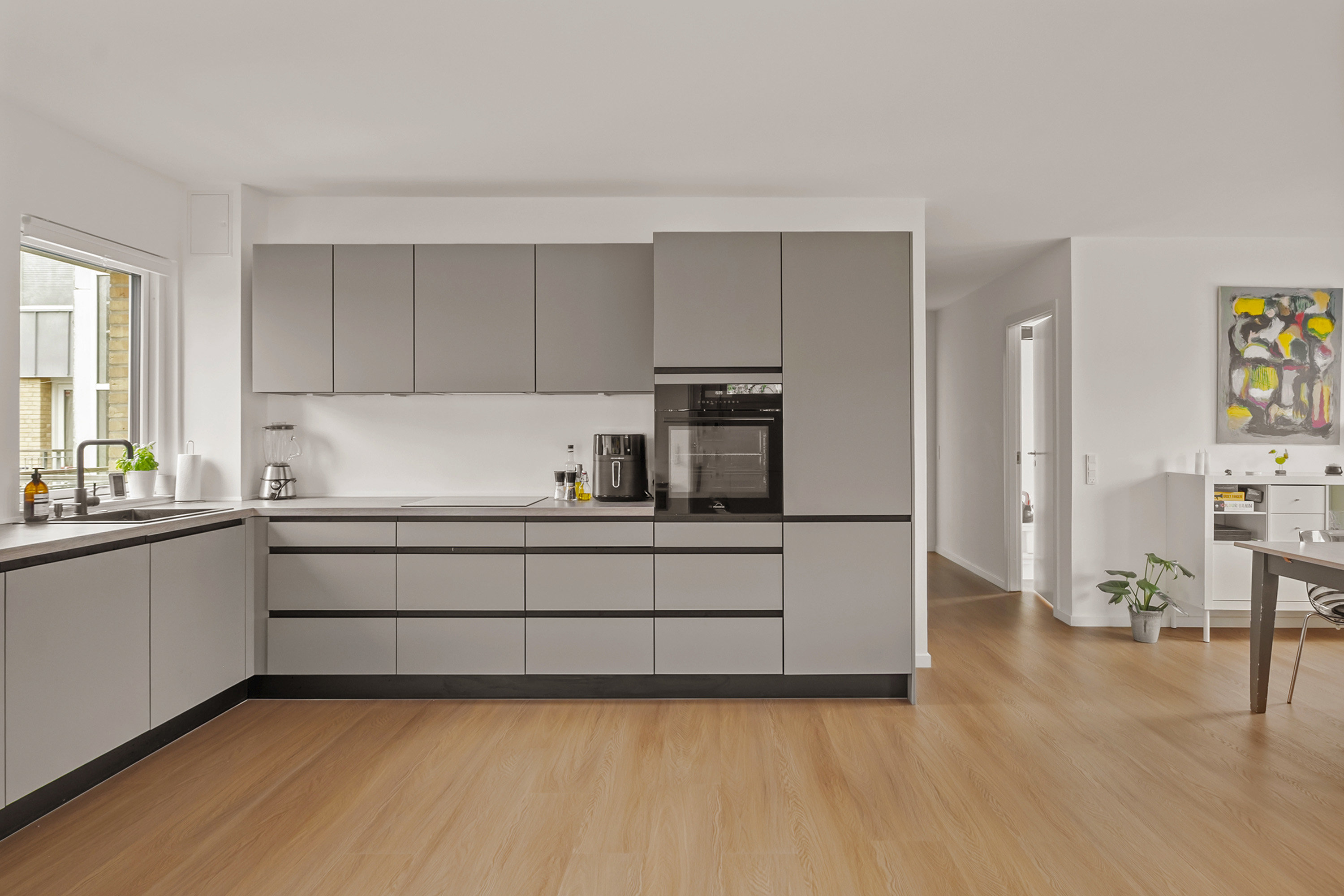 Fremhævet køkken billede i fuldskærmstilstand. Billede af Amtsvej 15, 1., 3450 Allerød