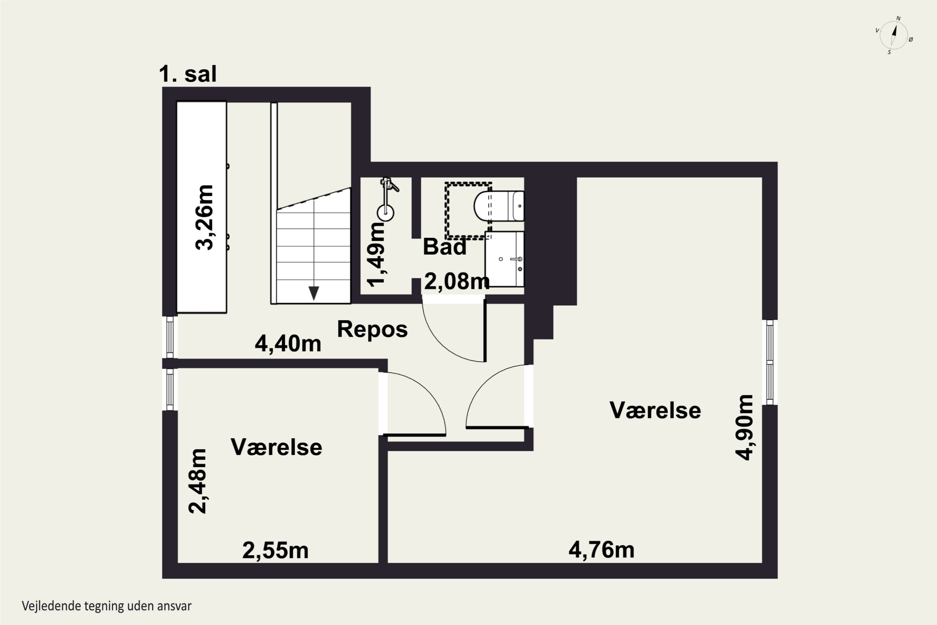 Plantegninger billede af Slagelsevej 47, 4270 Høng